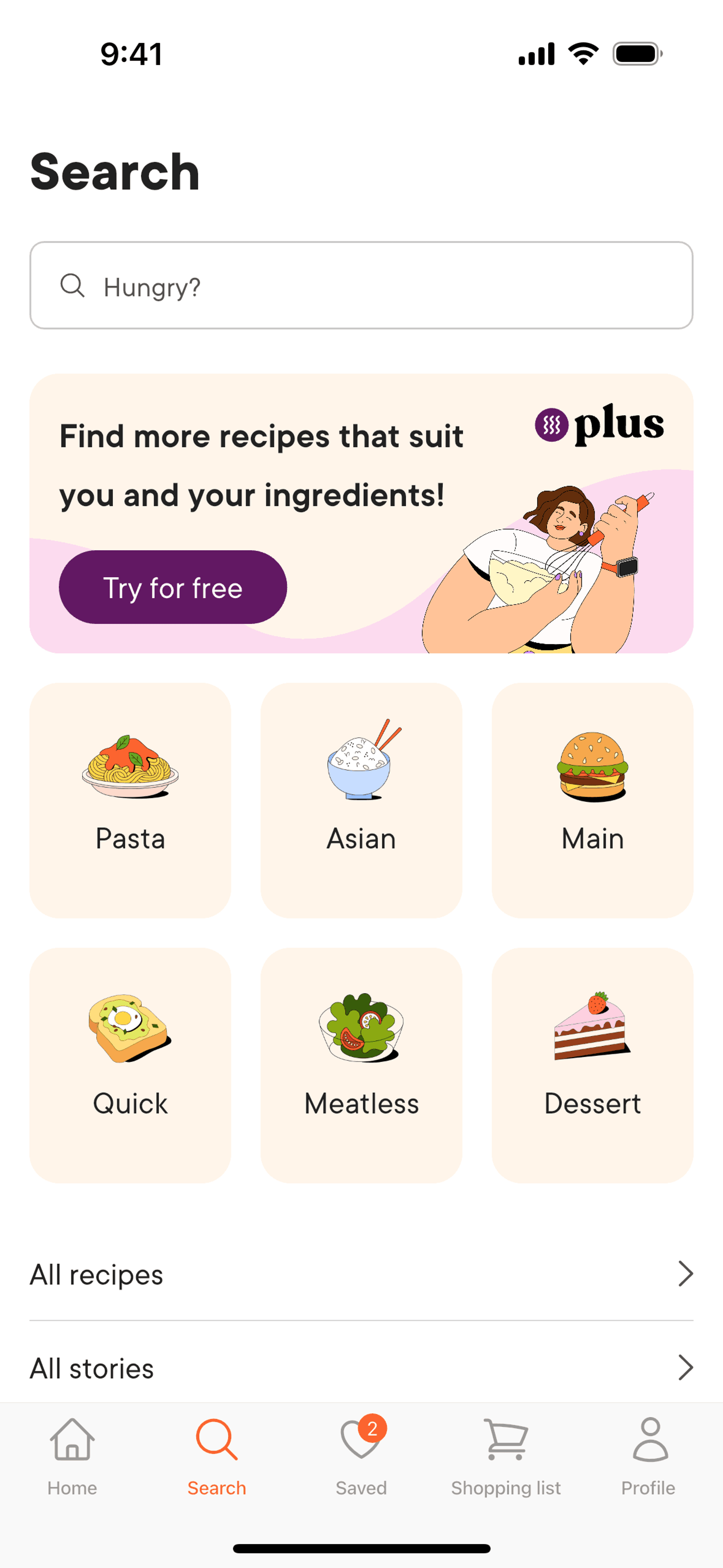 Kitchen Stories iOS Food & Drink interface screenshot 8