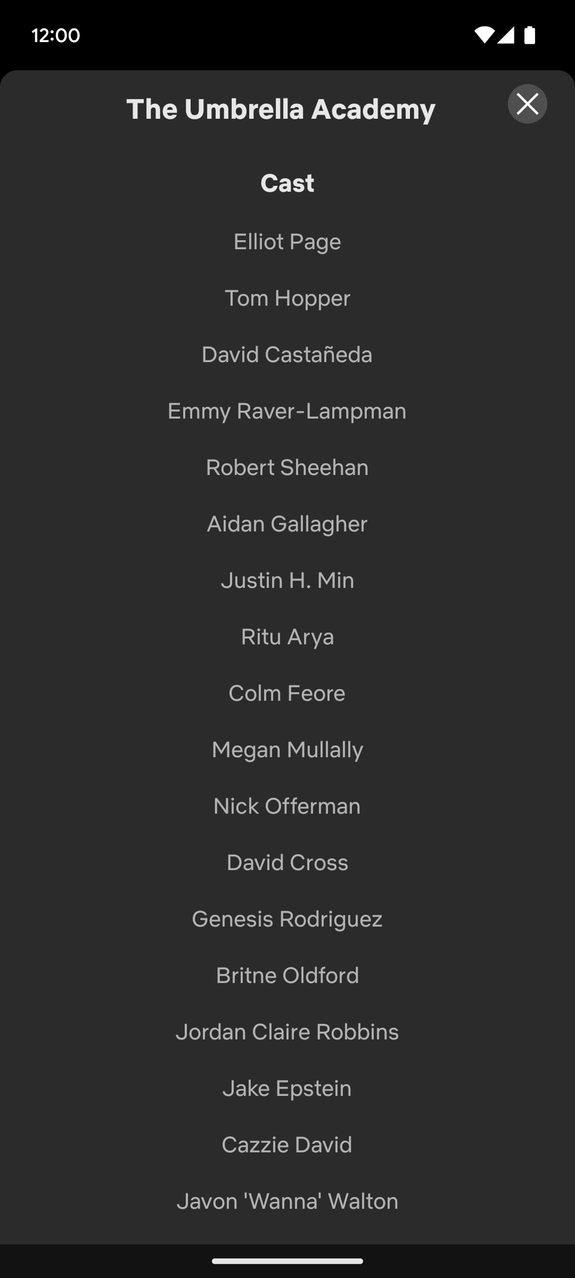 Netflix Android Entertainment interface screenshot 10