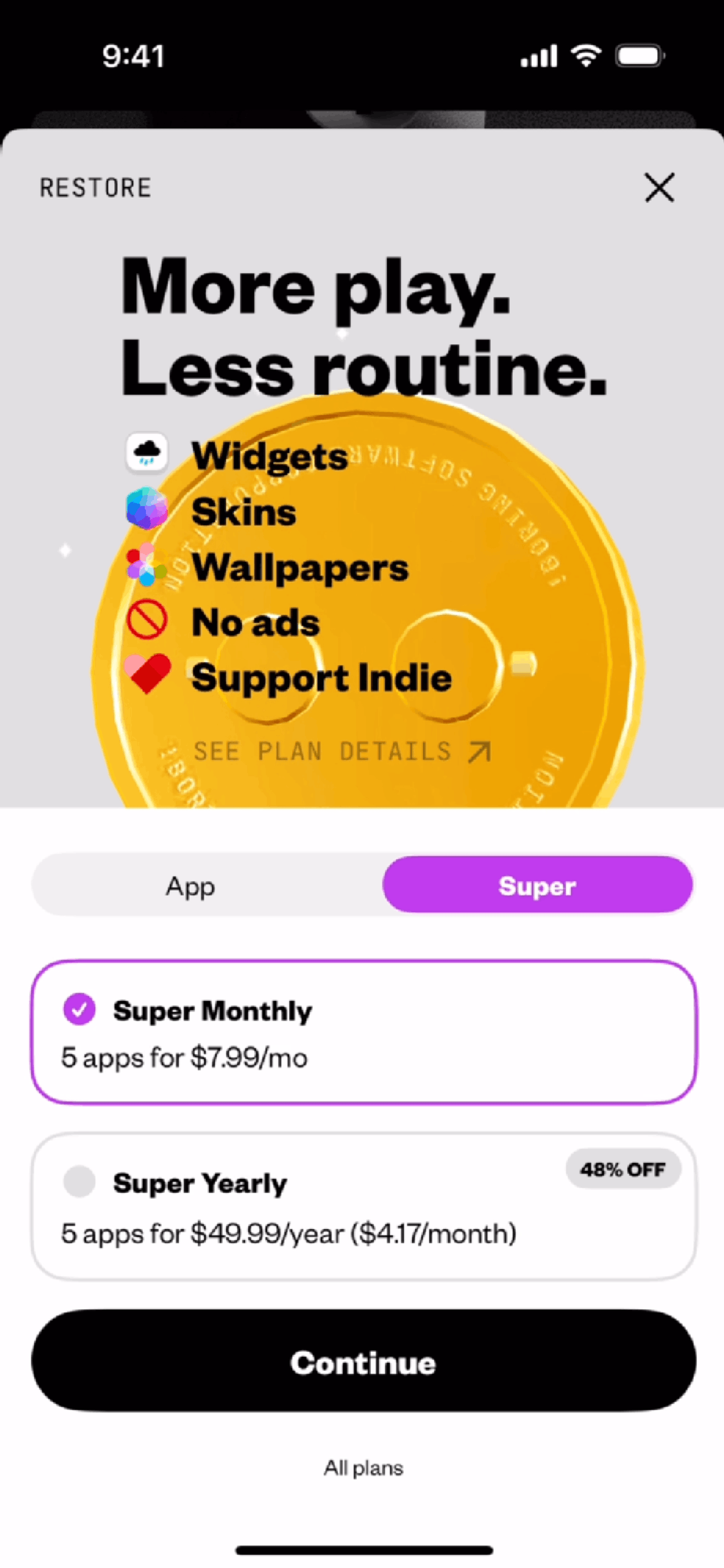 (Not Boring) Calculator iOS Utilities interface screenshot 16