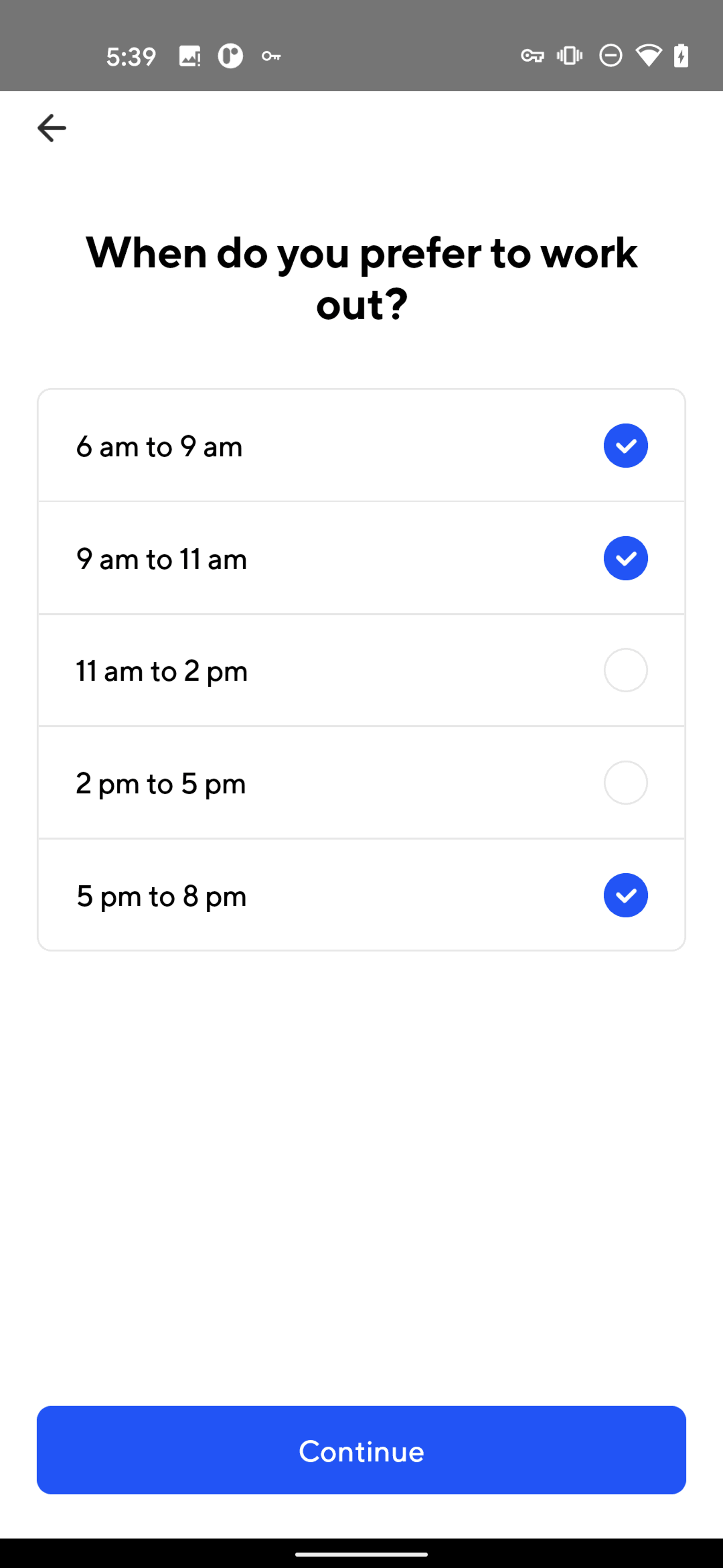 ClassPass Android Health & Fitness interface screenshot 15