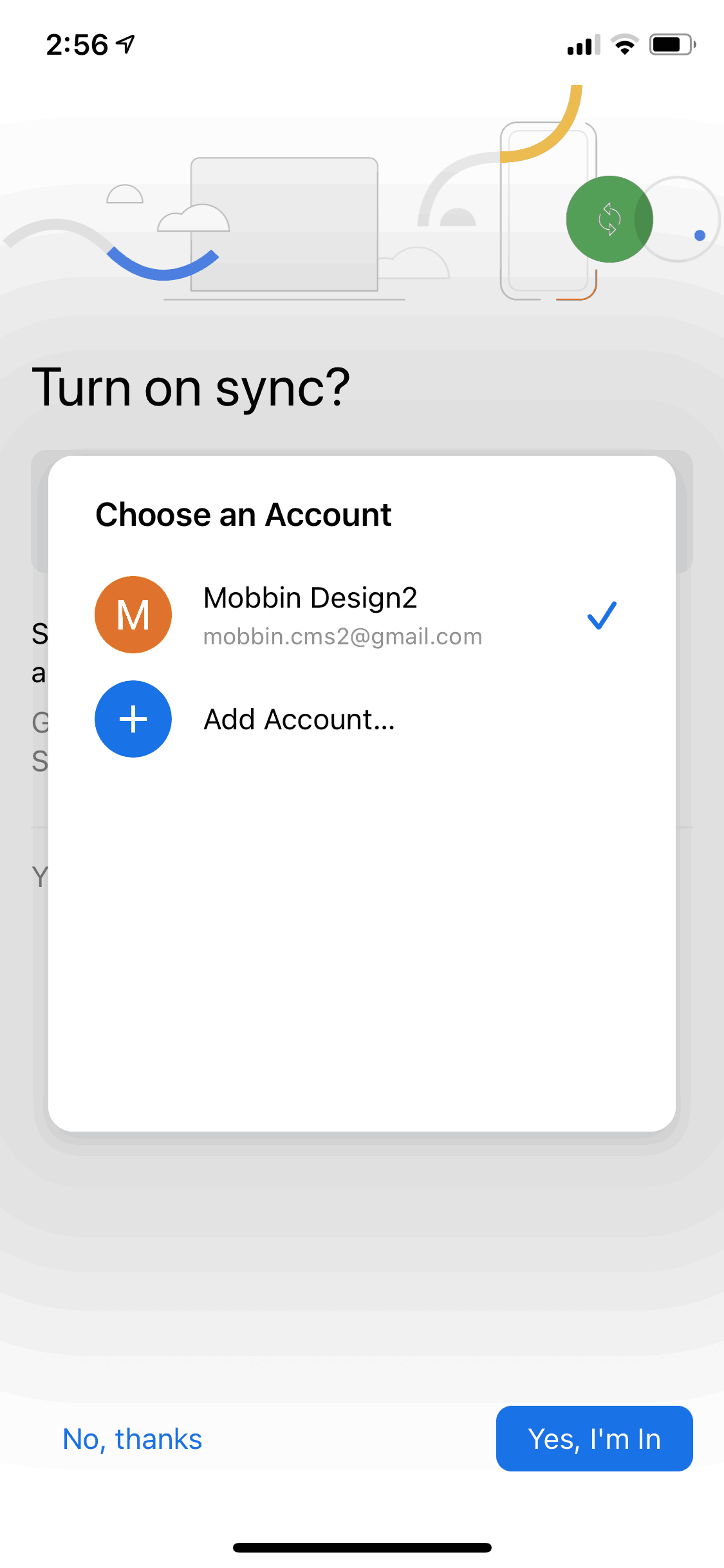 Google Chrome iOS Utilities interface screenshot 7