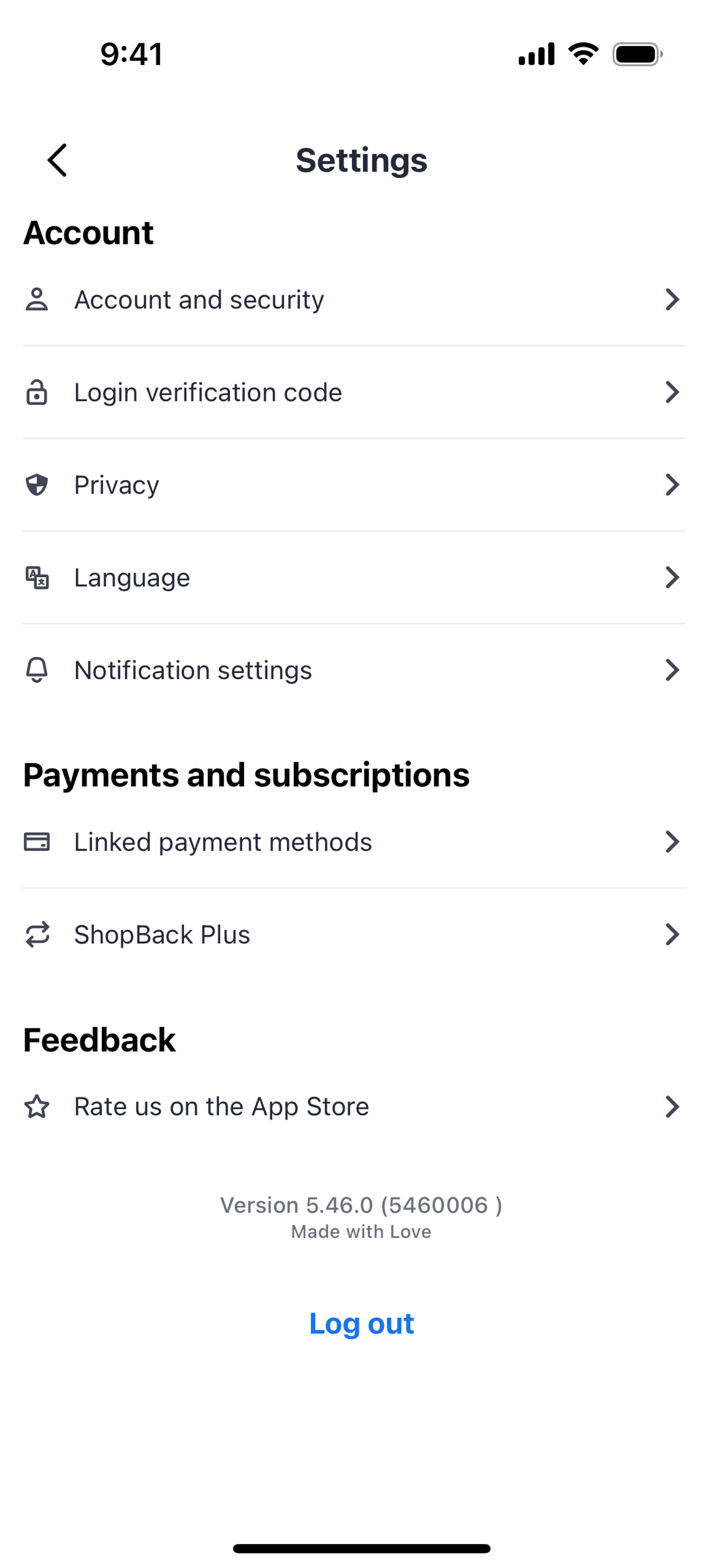 ShopBack iOS Shopping interface screenshot 13