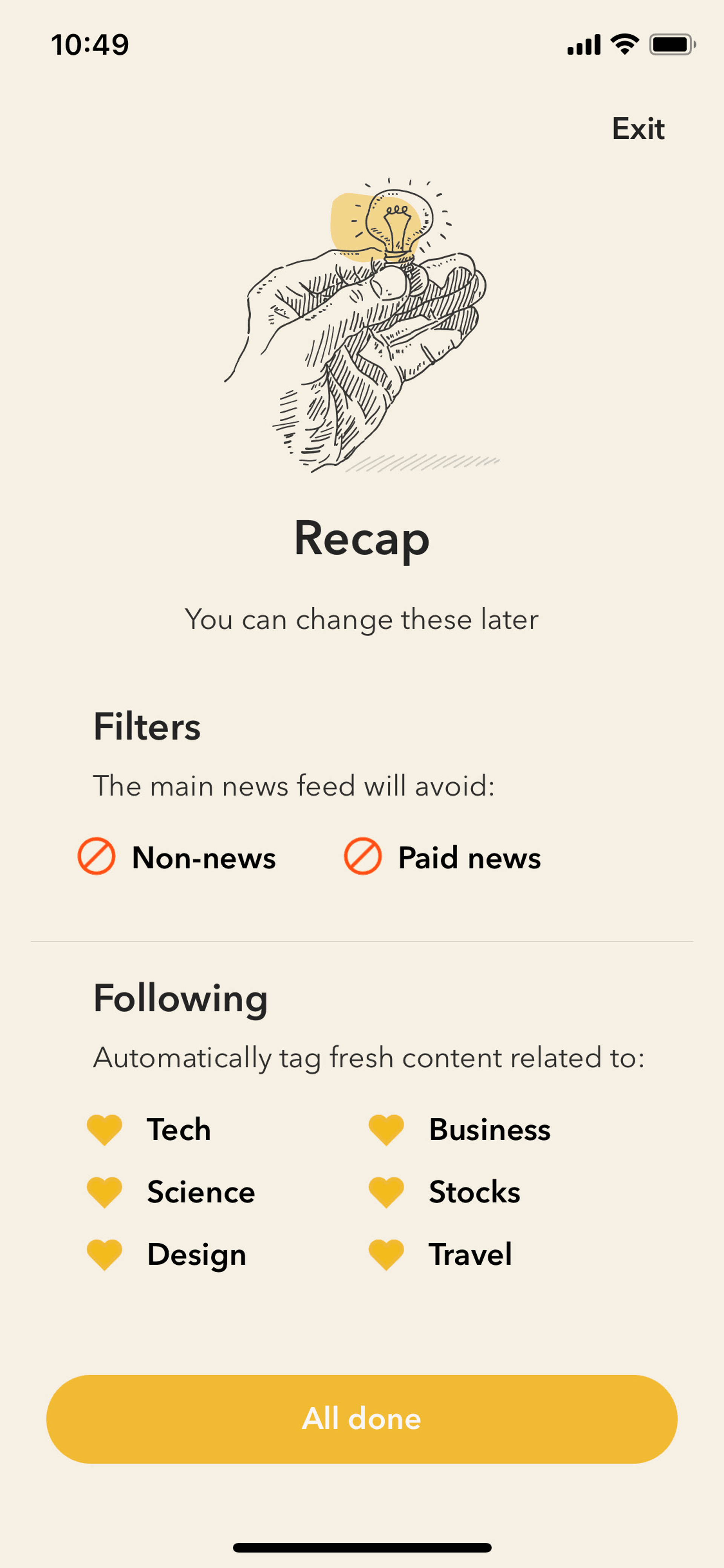 Gawq iOS News interface screenshot 12