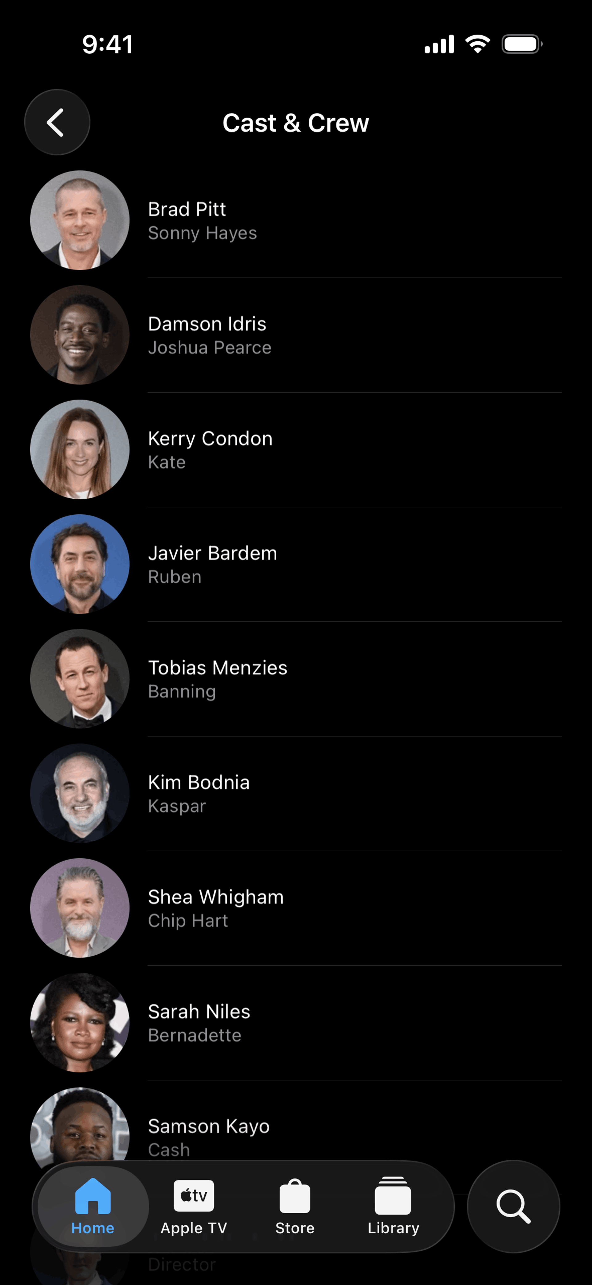 Apple TV iOS Entertainment interface screenshot 22