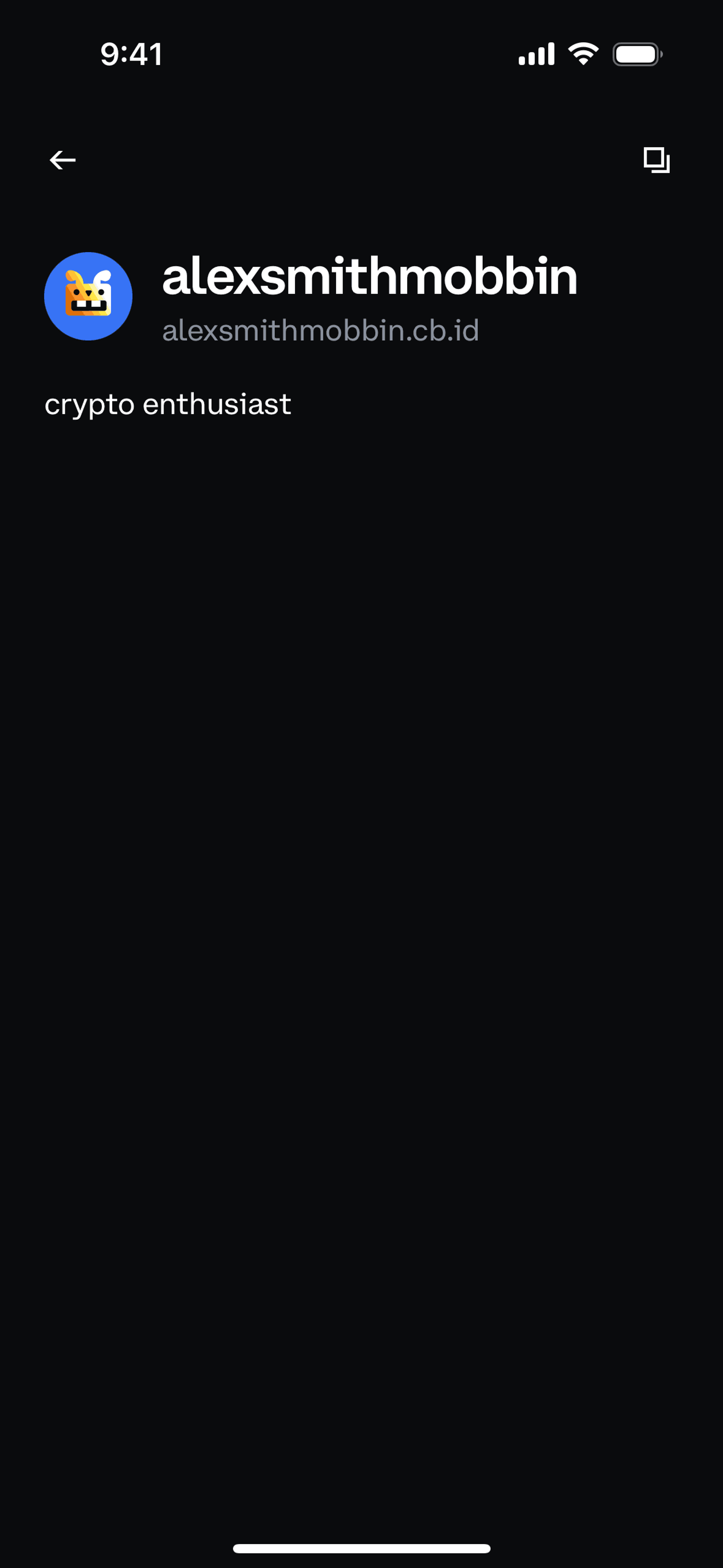 Coinbase Wallet iOS Finance interface screenshot 6