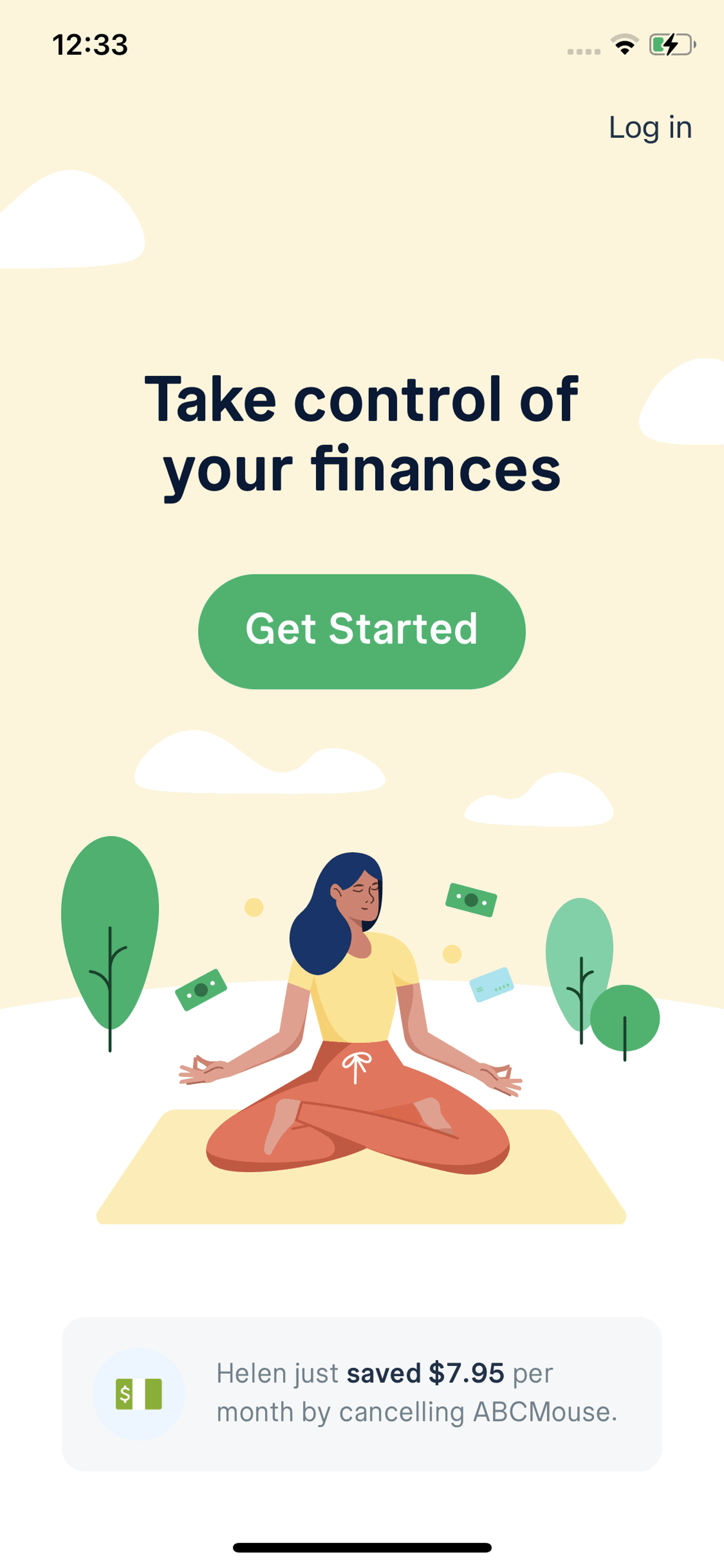 Truebill iOS Finance interface screenshot 10