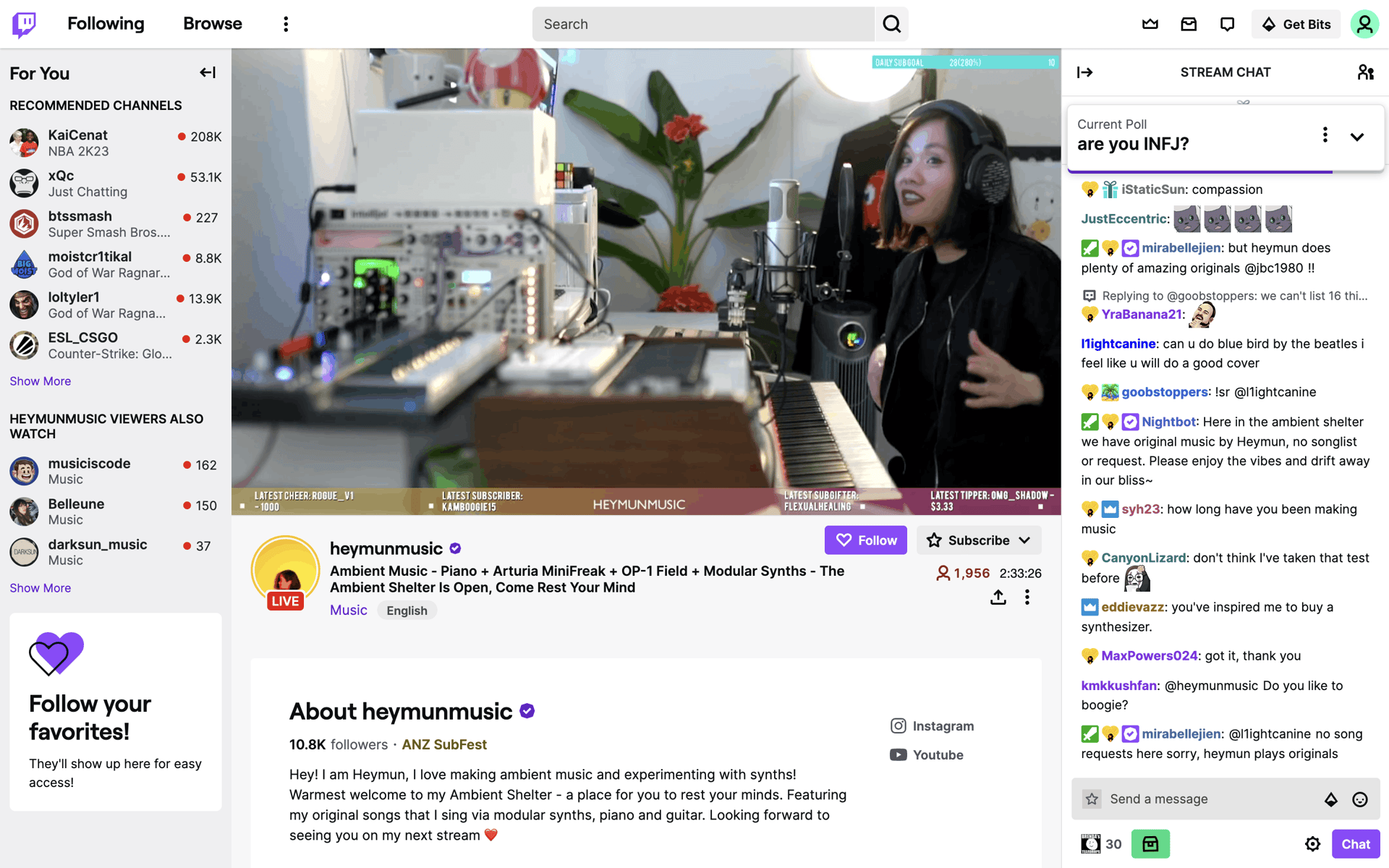 Twitch Web Photo & Video interface screenshot 5