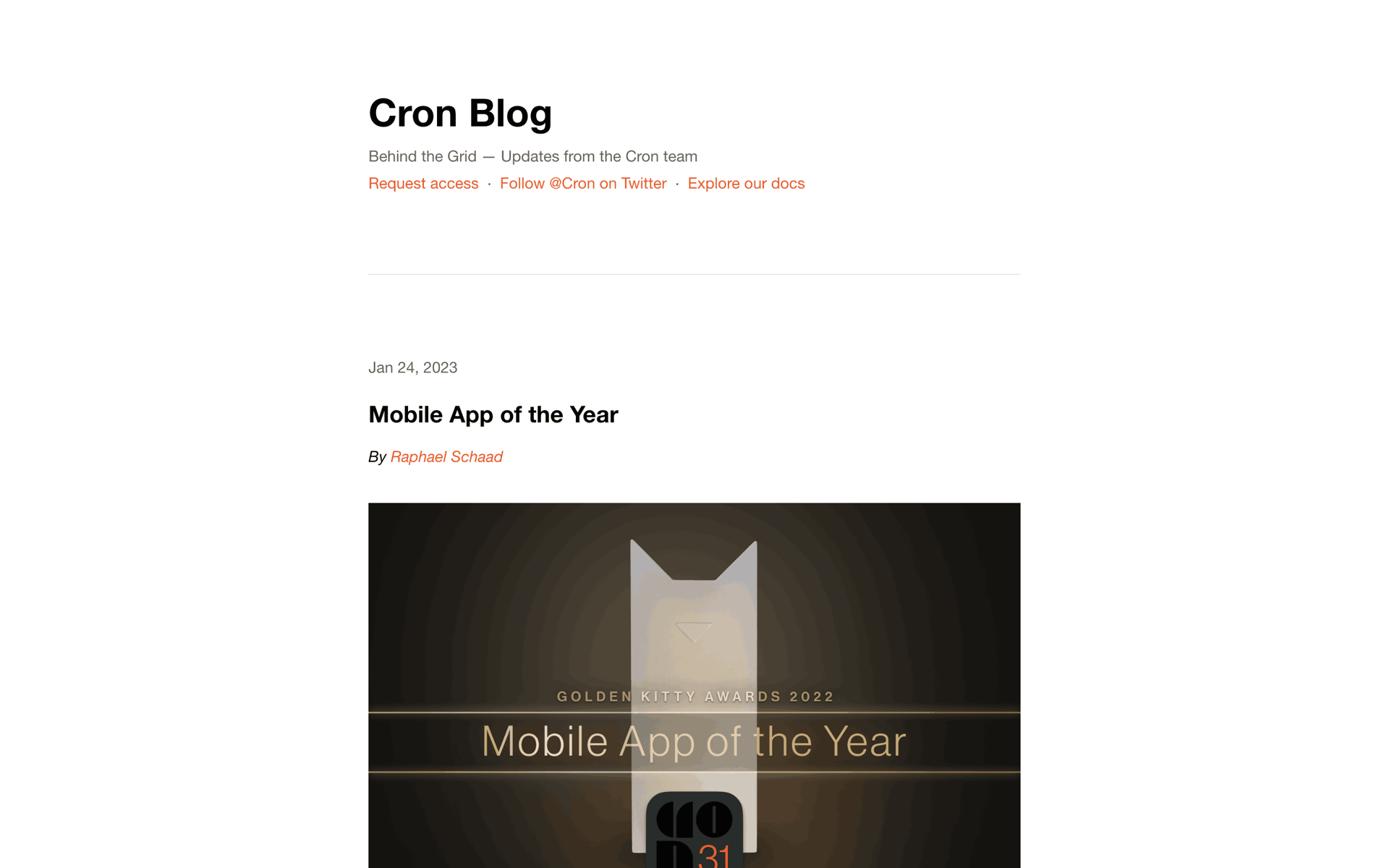 Cron Calendar Web Productivity interface screenshot 24