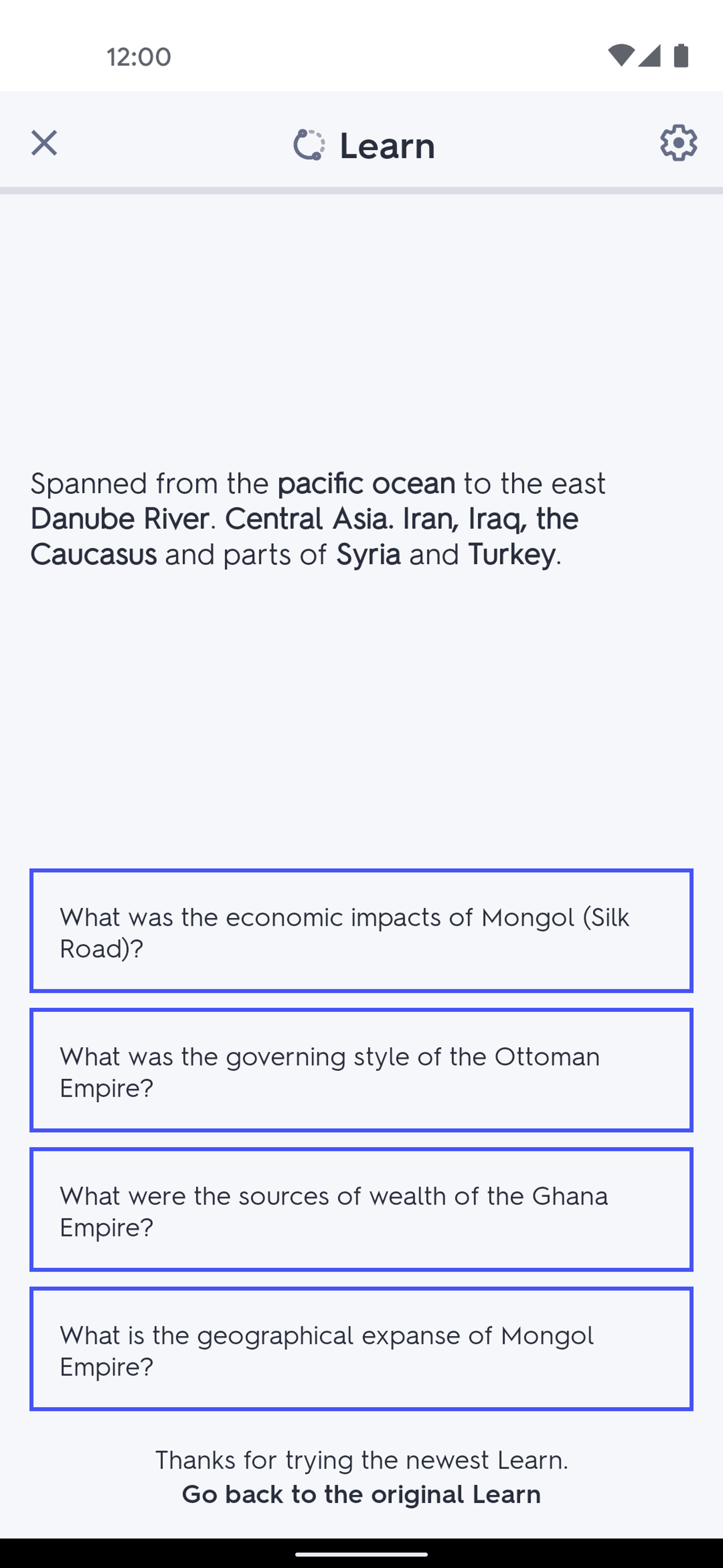 Quizlet Android Education interface screenshot 6