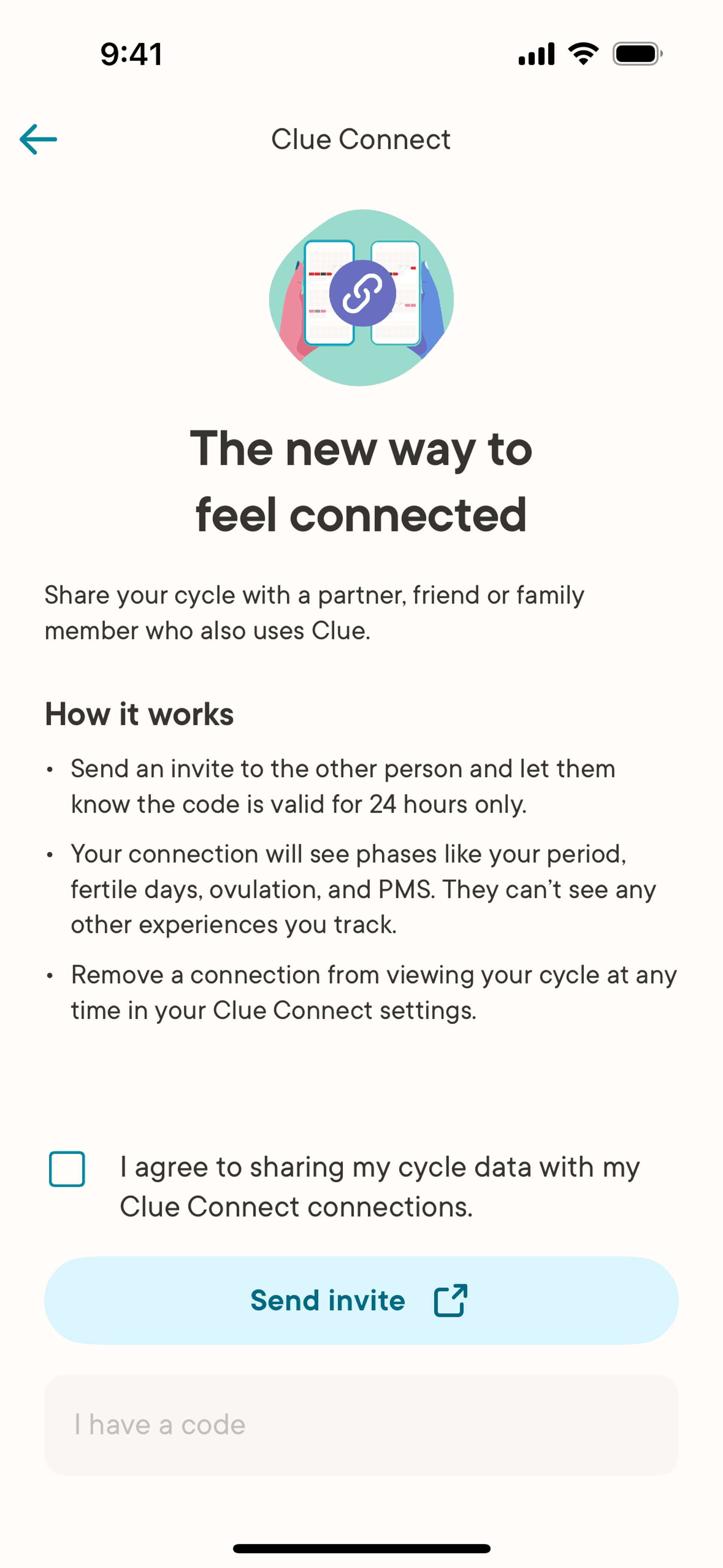 Clue iOS Health & Fitness interface screenshot 18