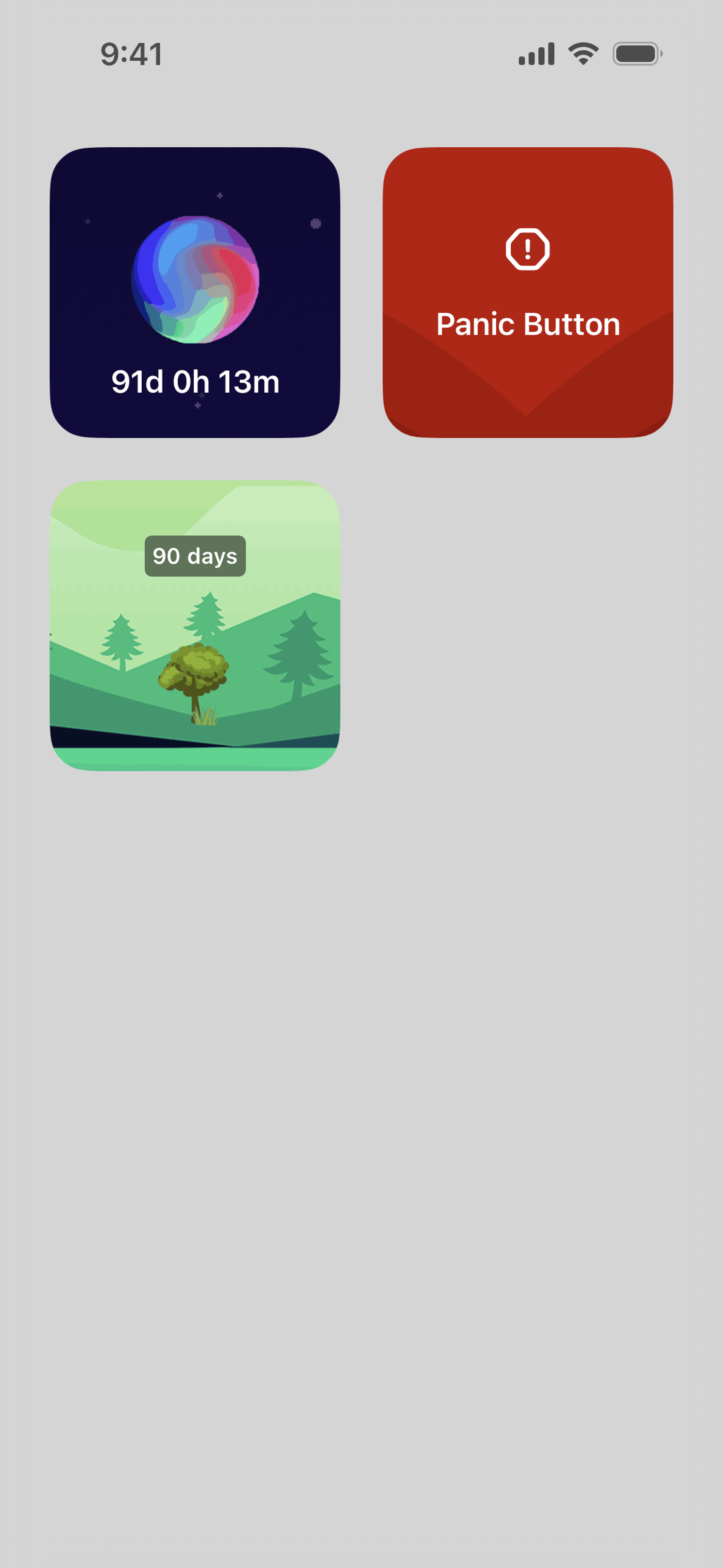 QUITTR iOS Health & Fitness interface screenshot 7