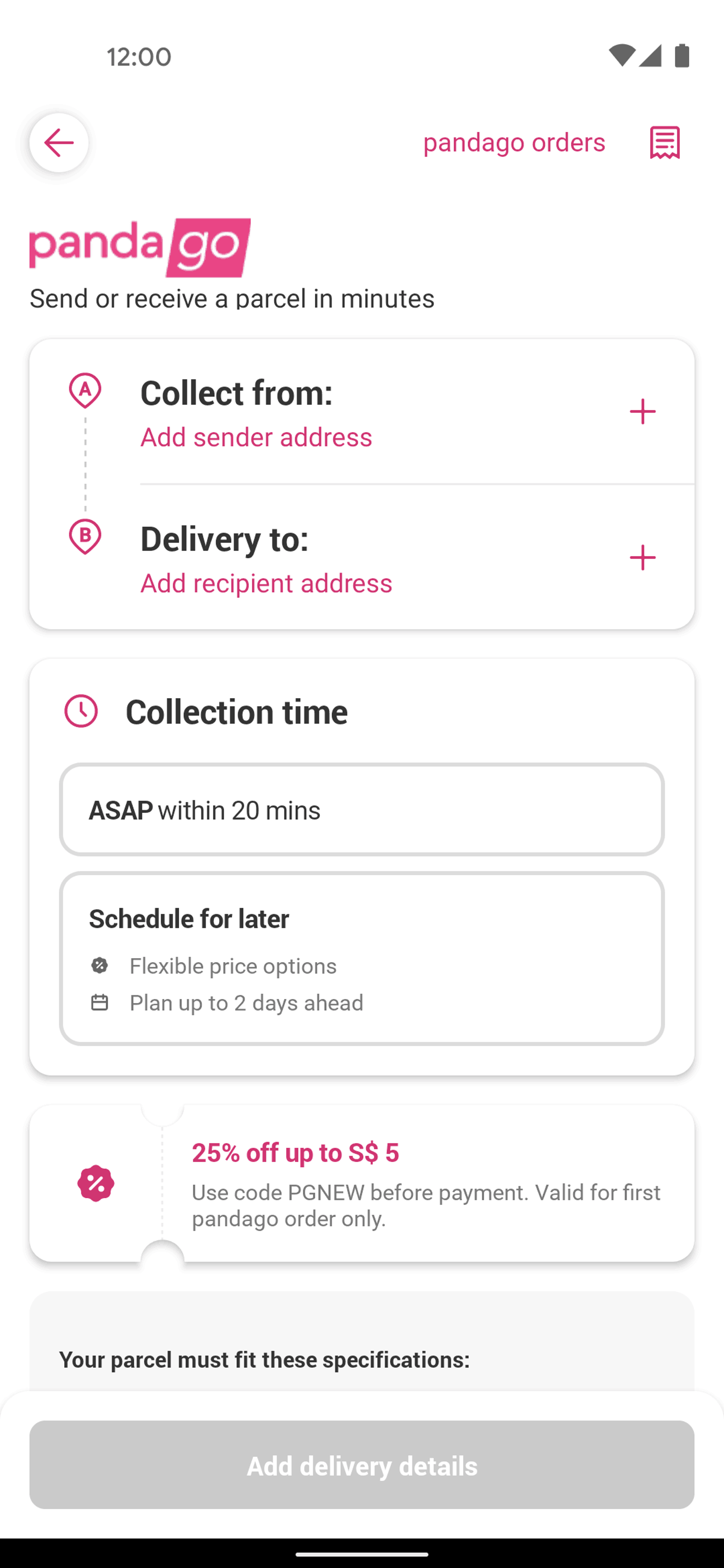 foodpanda Android Food & Drink interface screenshot 18