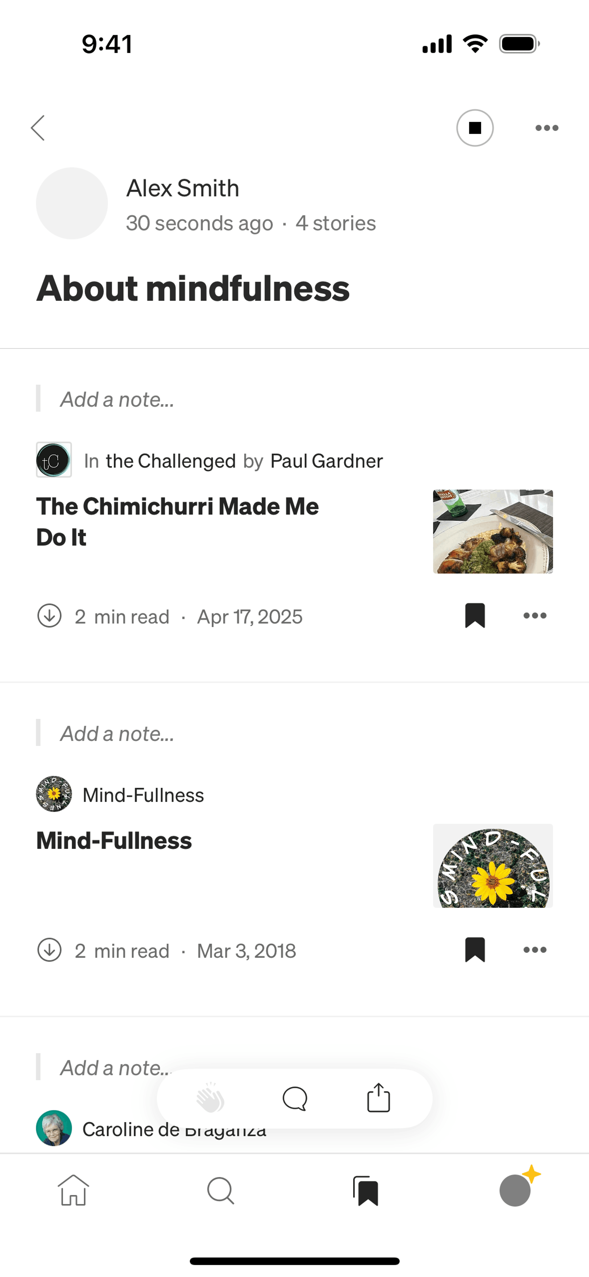 Medium iOS News interface screenshot 19