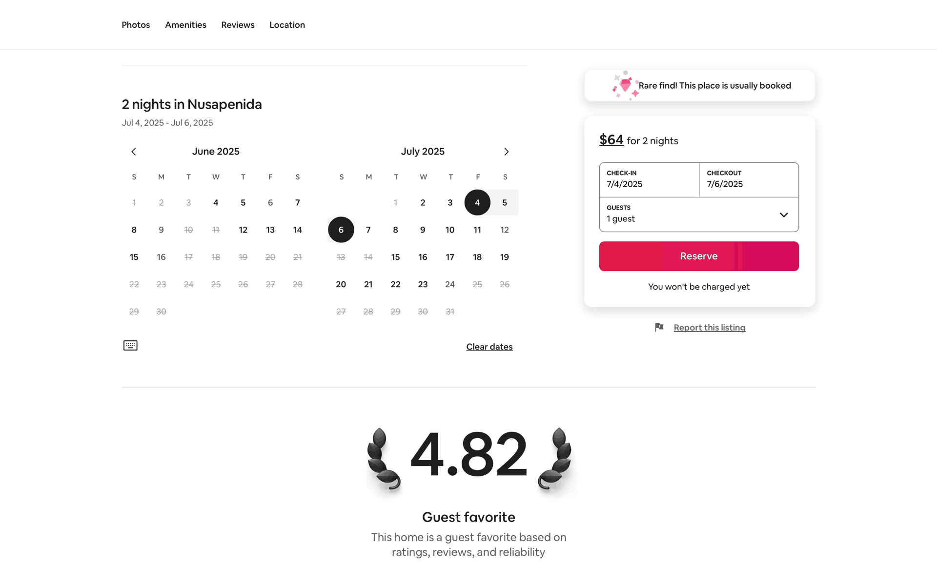Airbnb Web Real Estate interface screenshot 10