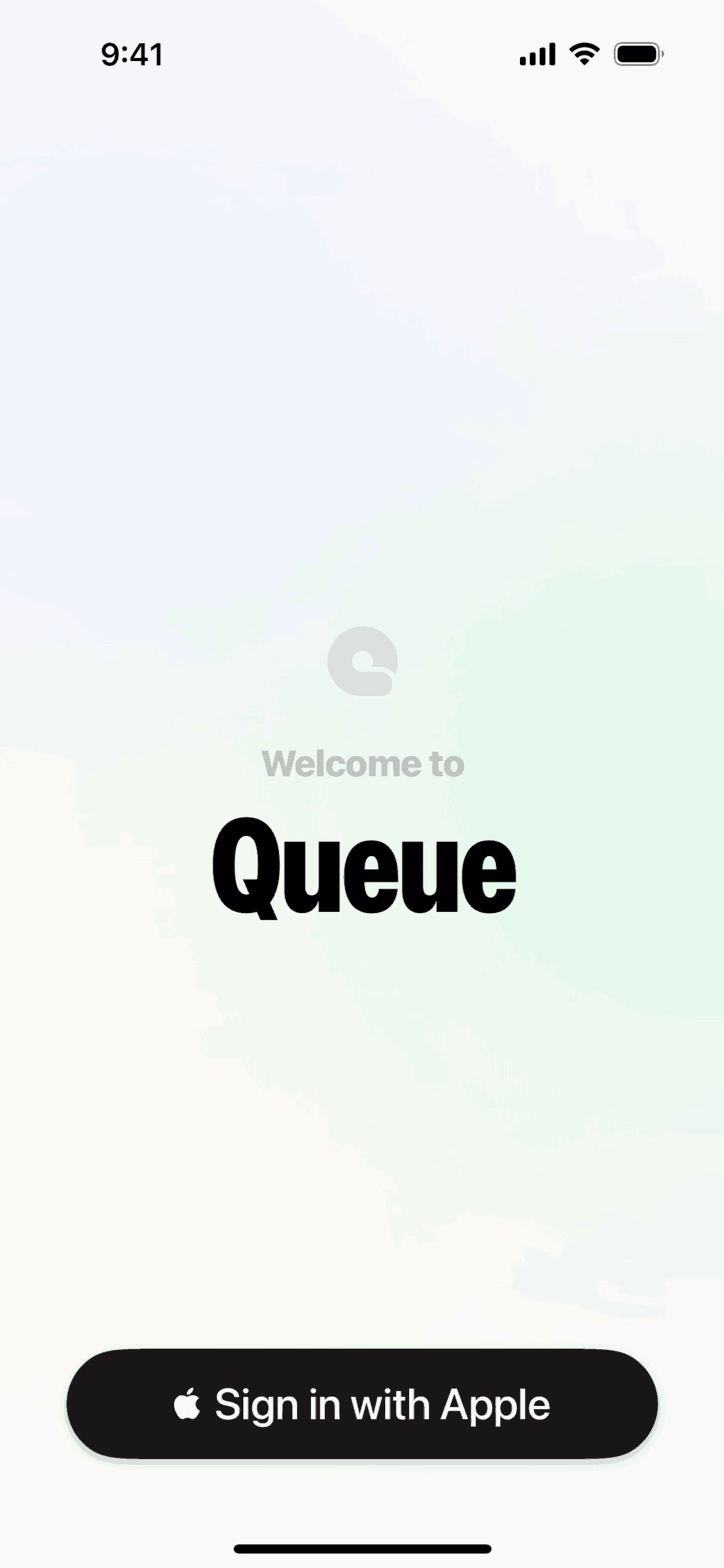 Queue iOS News interface screenshot 2