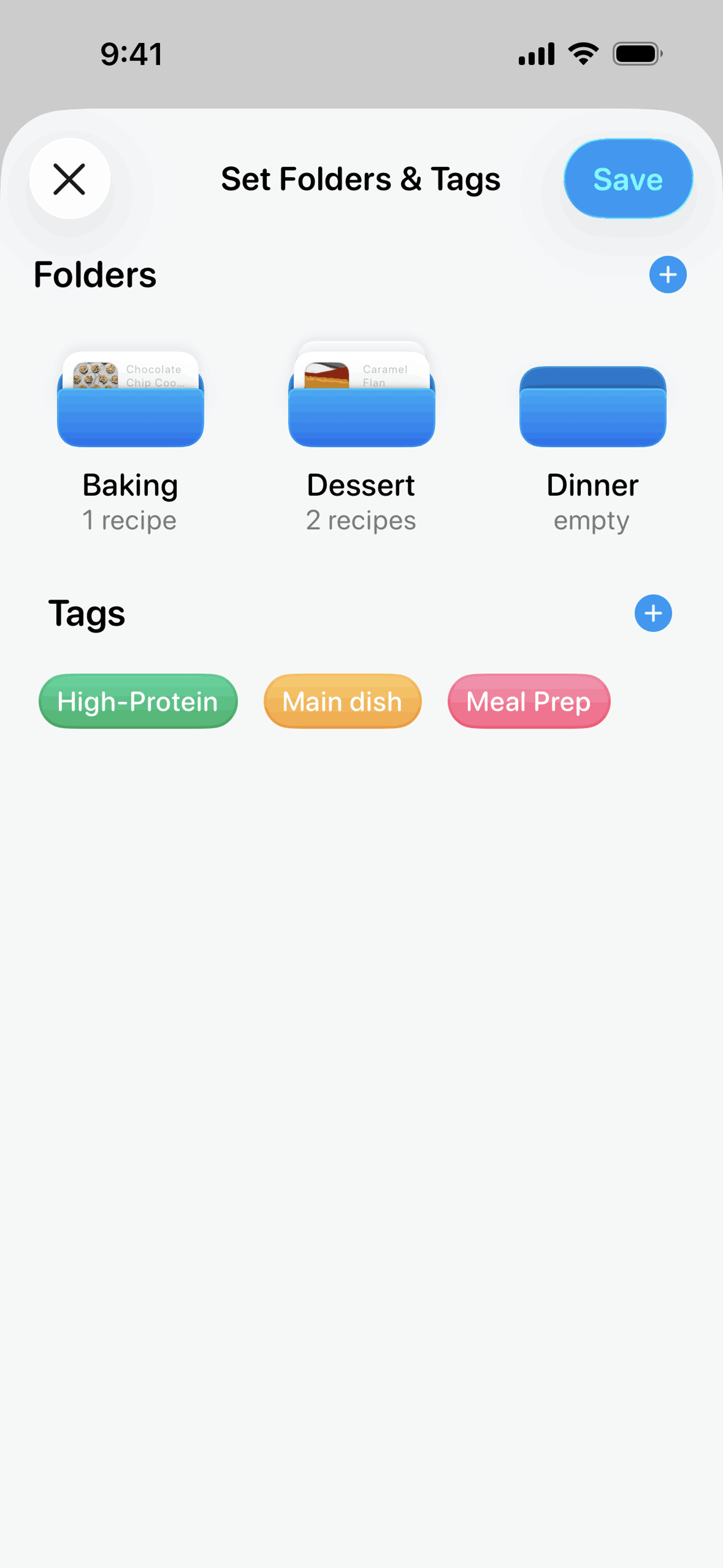 Crouton iOS Food & Drink interface screenshot 22