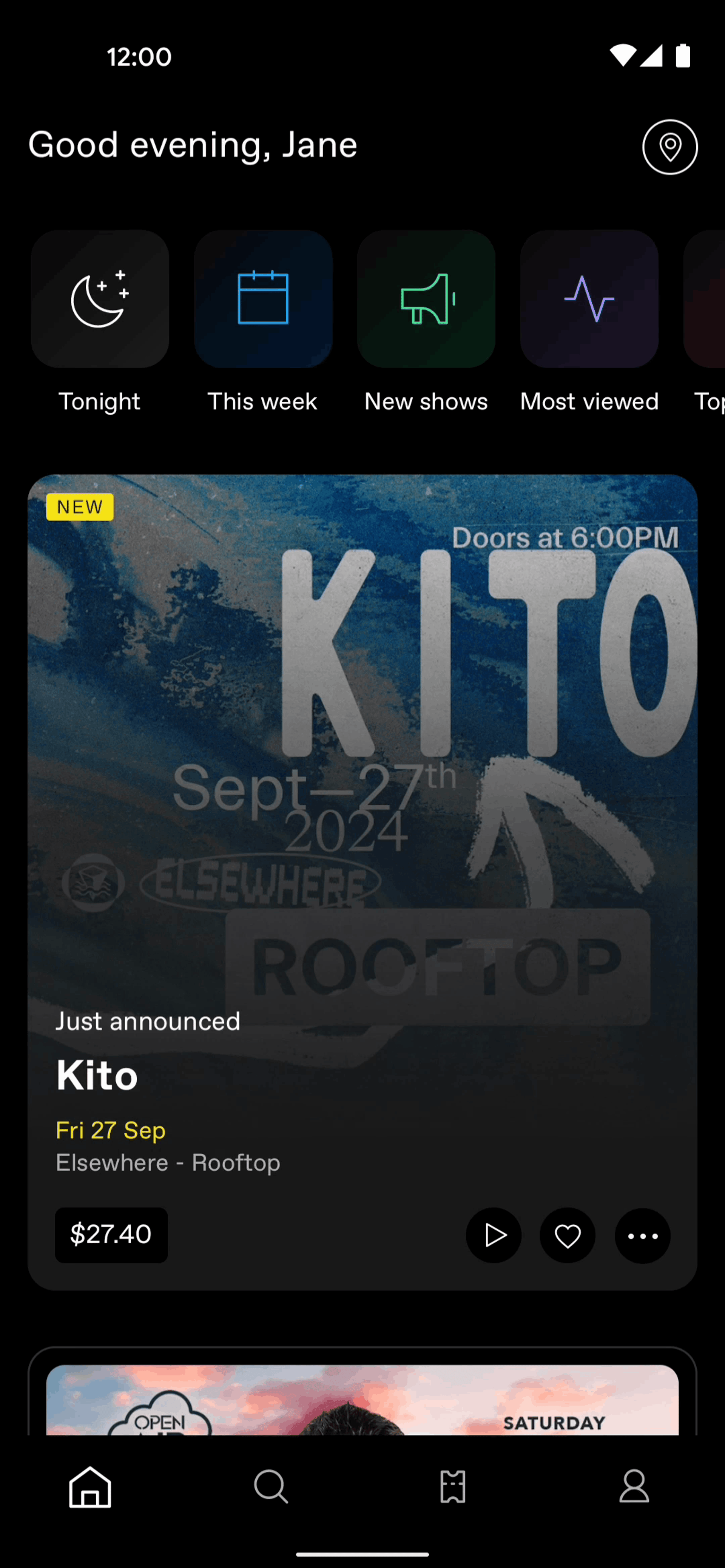 DICE Android Entertainment interface screenshot 8