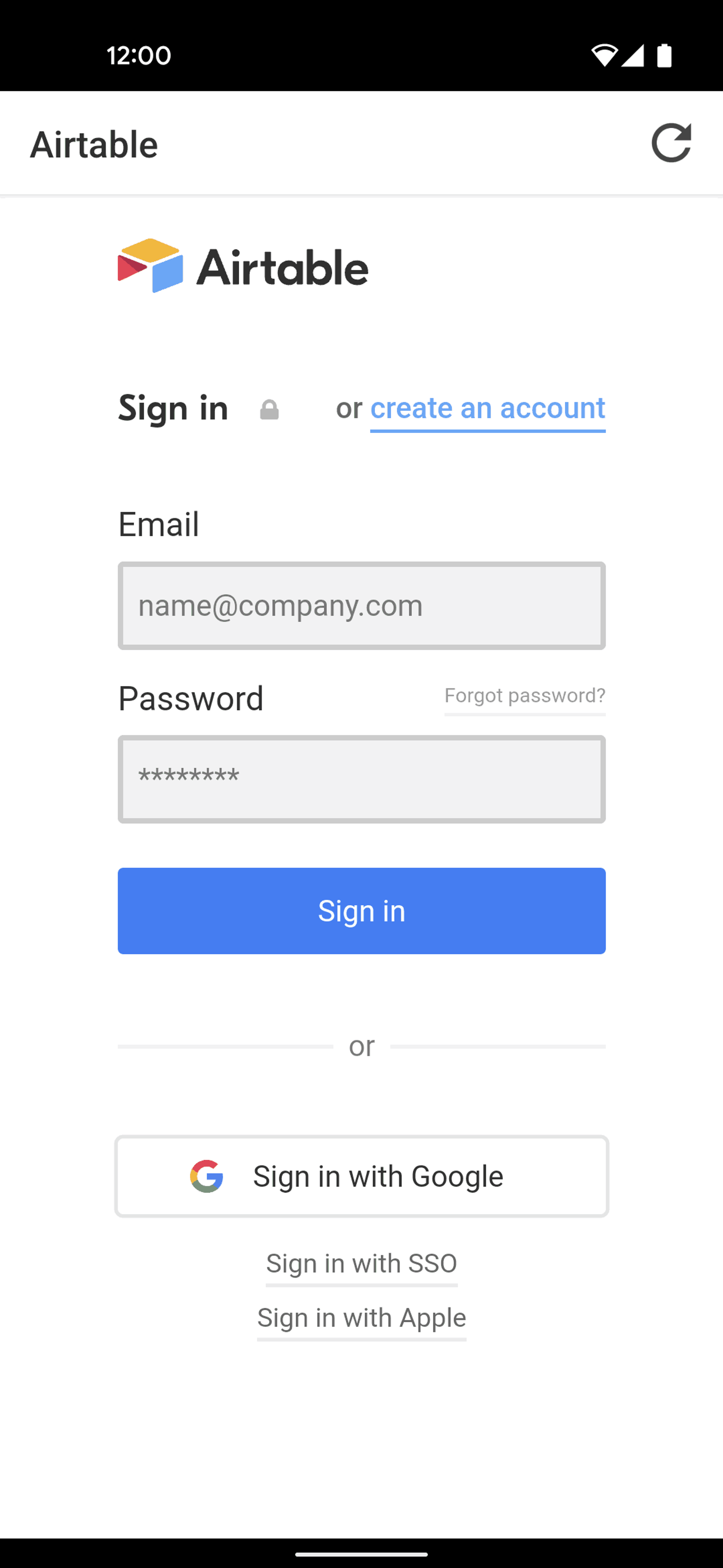 Airtable Android Productivity interface screenshot 17