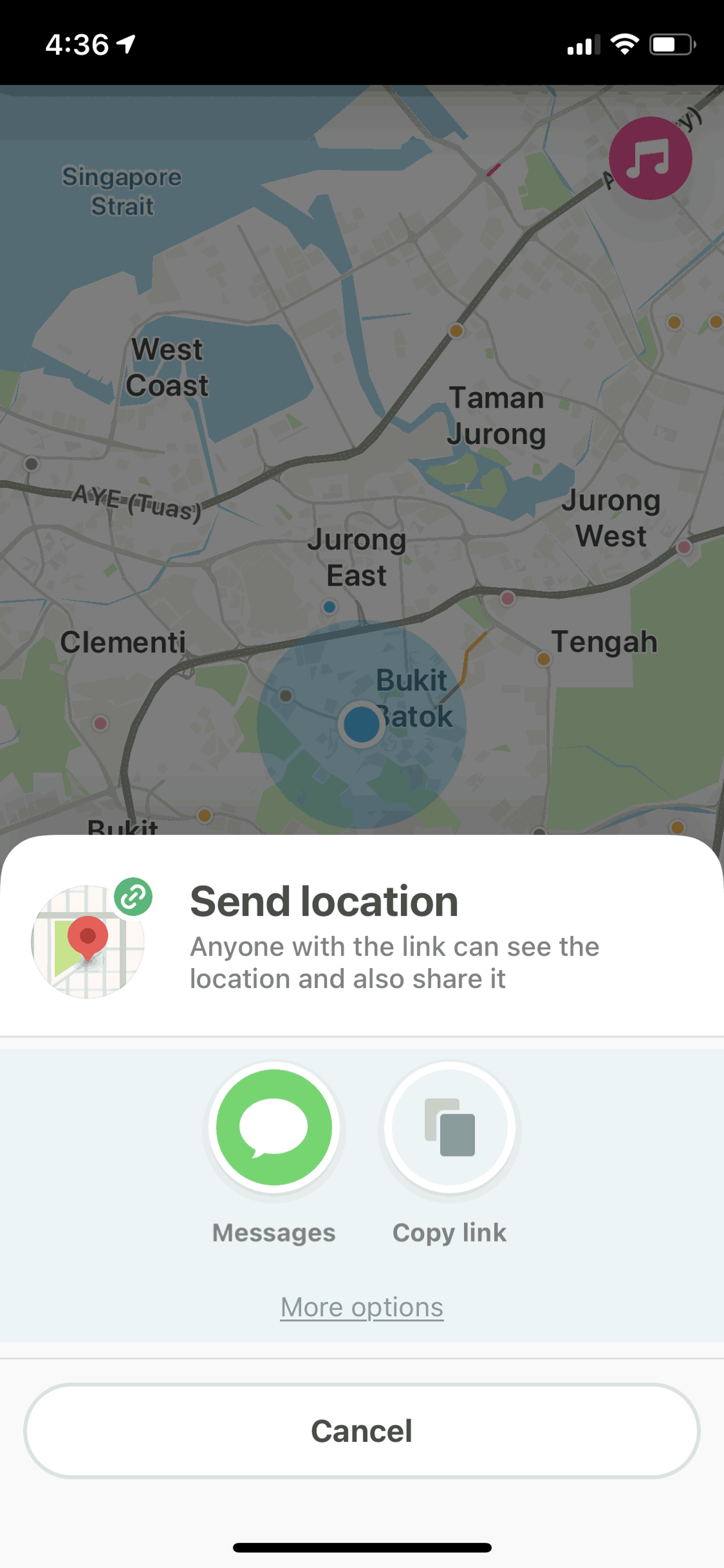 Waze iOS Maps & Navigation interface screenshot 17