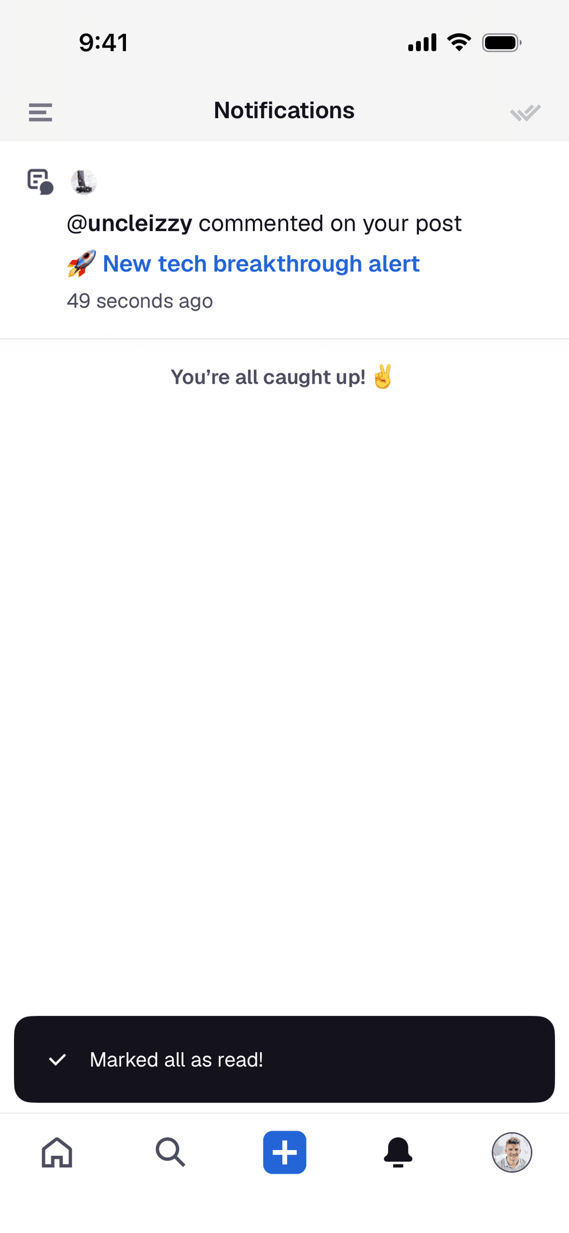 Digg iOS Social Networking interface screenshot 9