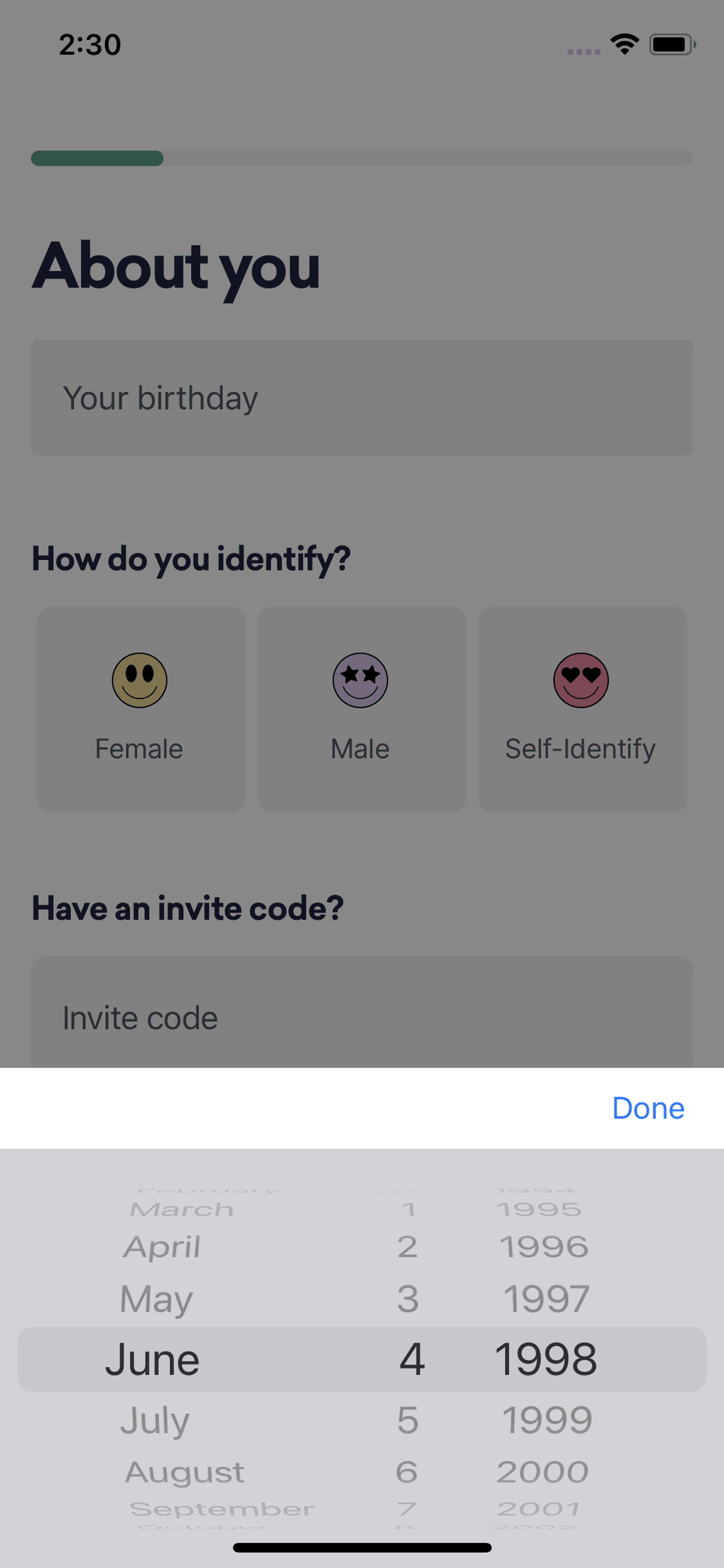 Drop iOS Lifestyle interface screenshot 5