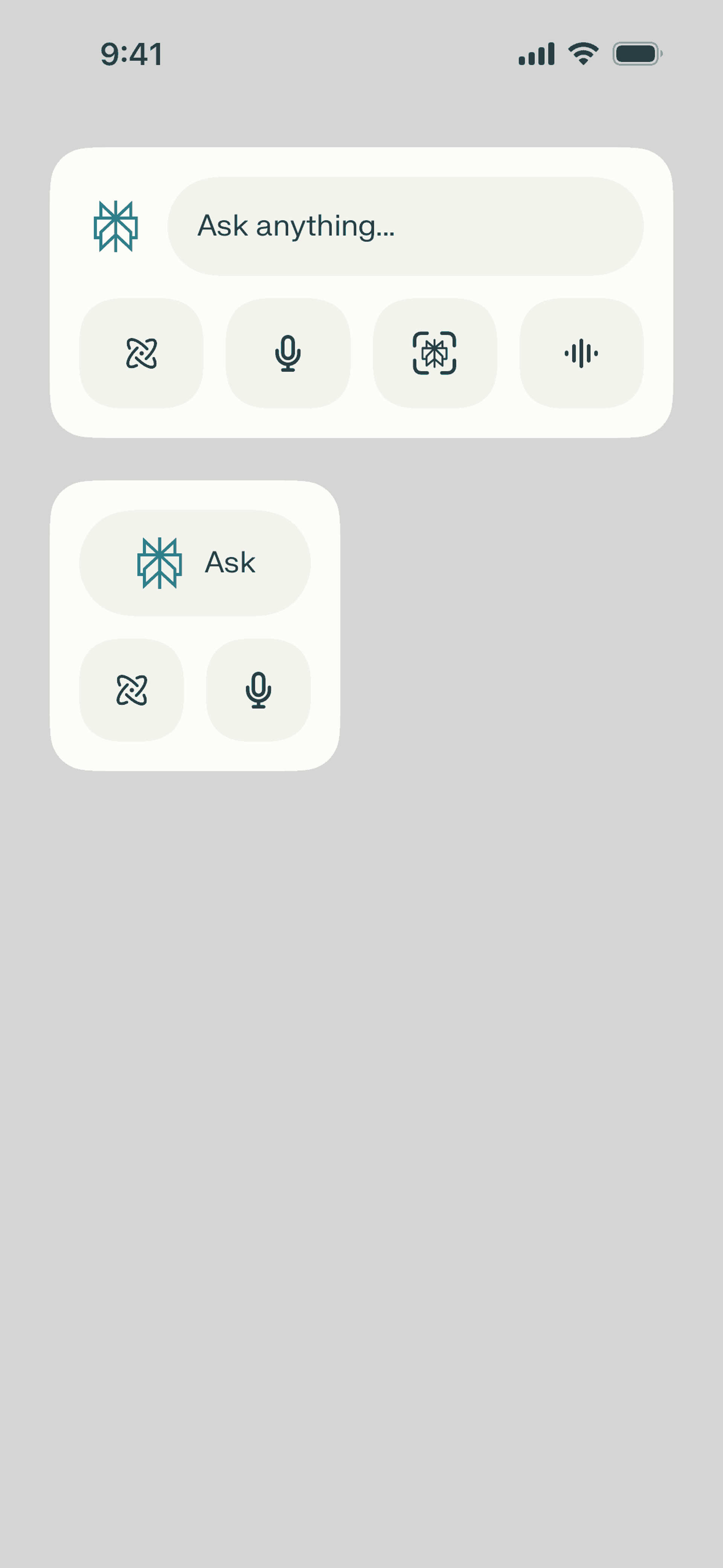 Perplexity iOS AI interface screenshot 4