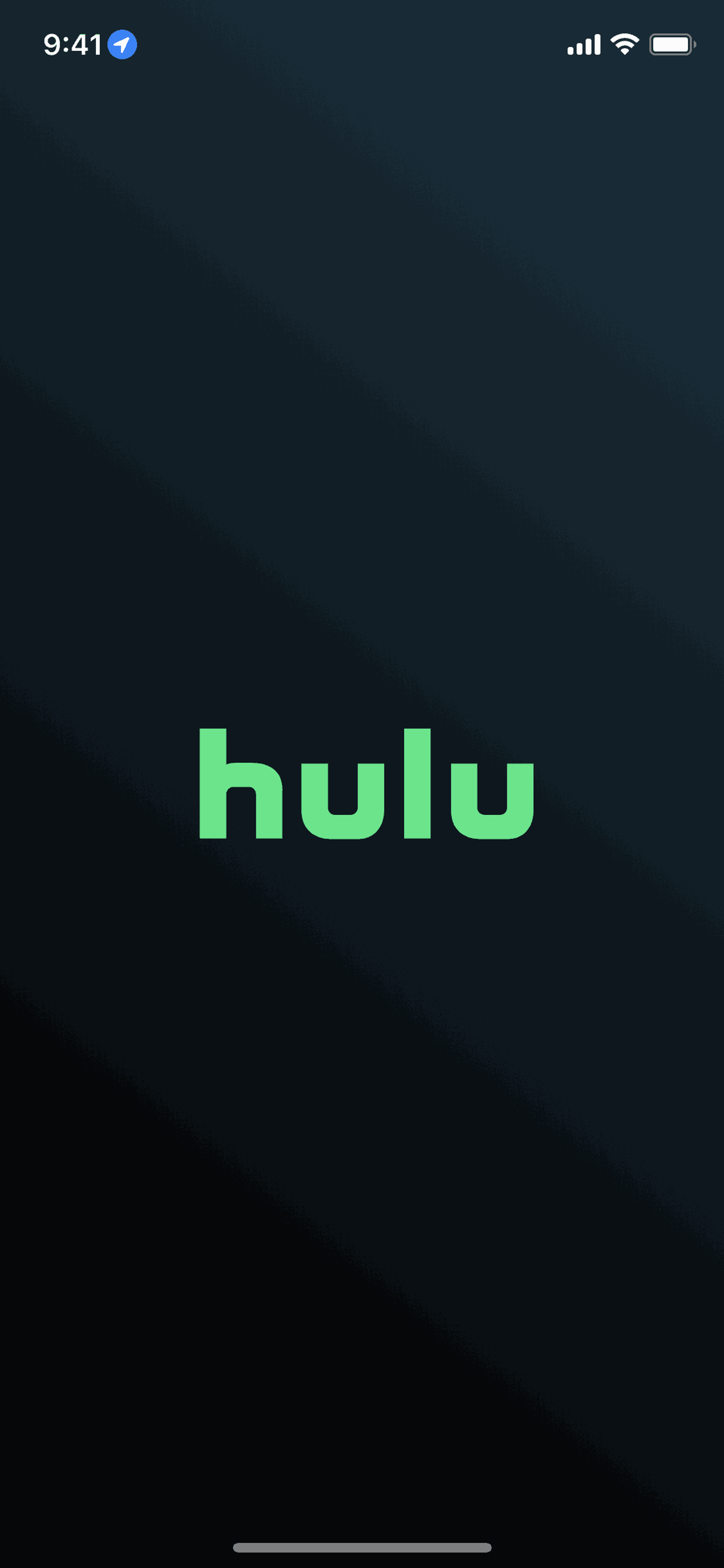 Hulu iOS Entertainment interface screenshot 1