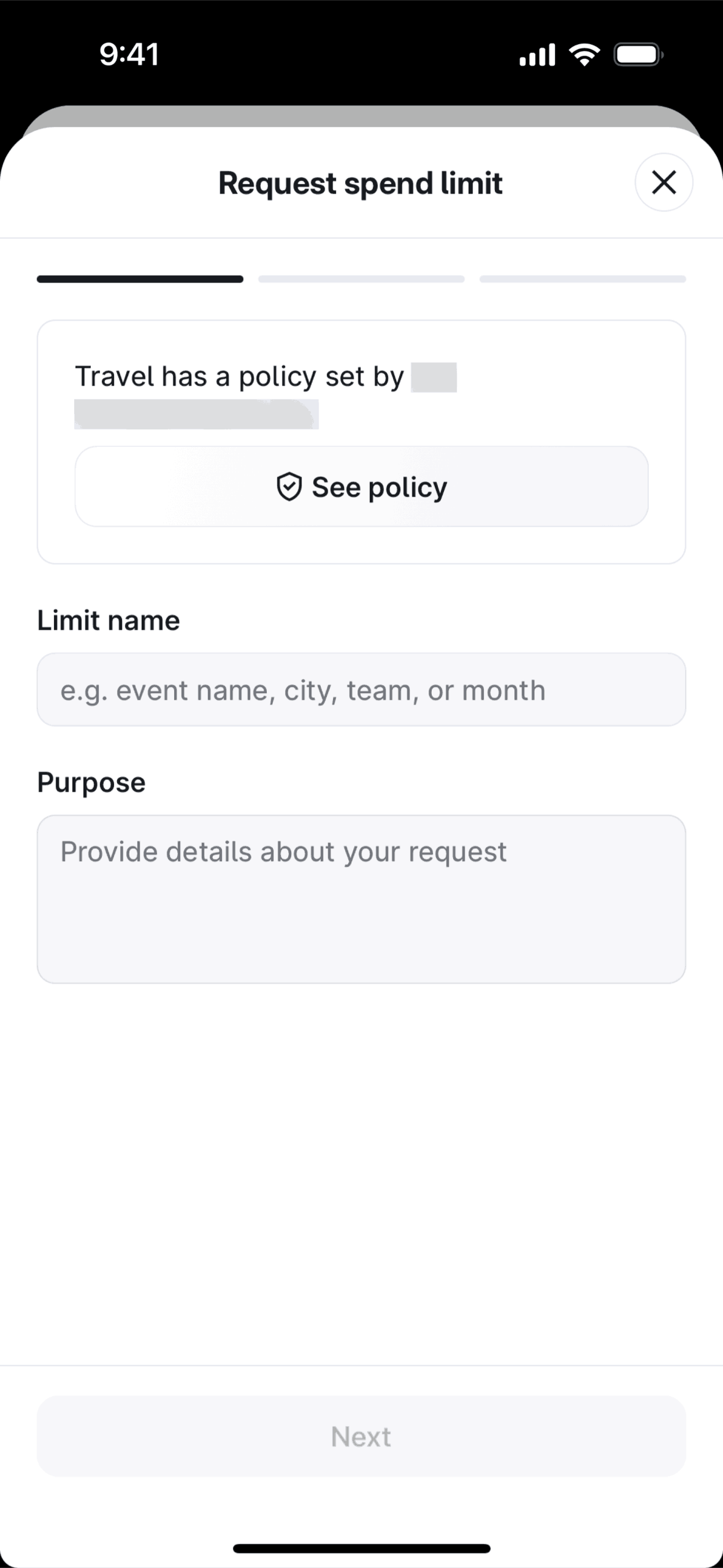Brex iOS Business interface screenshot 18