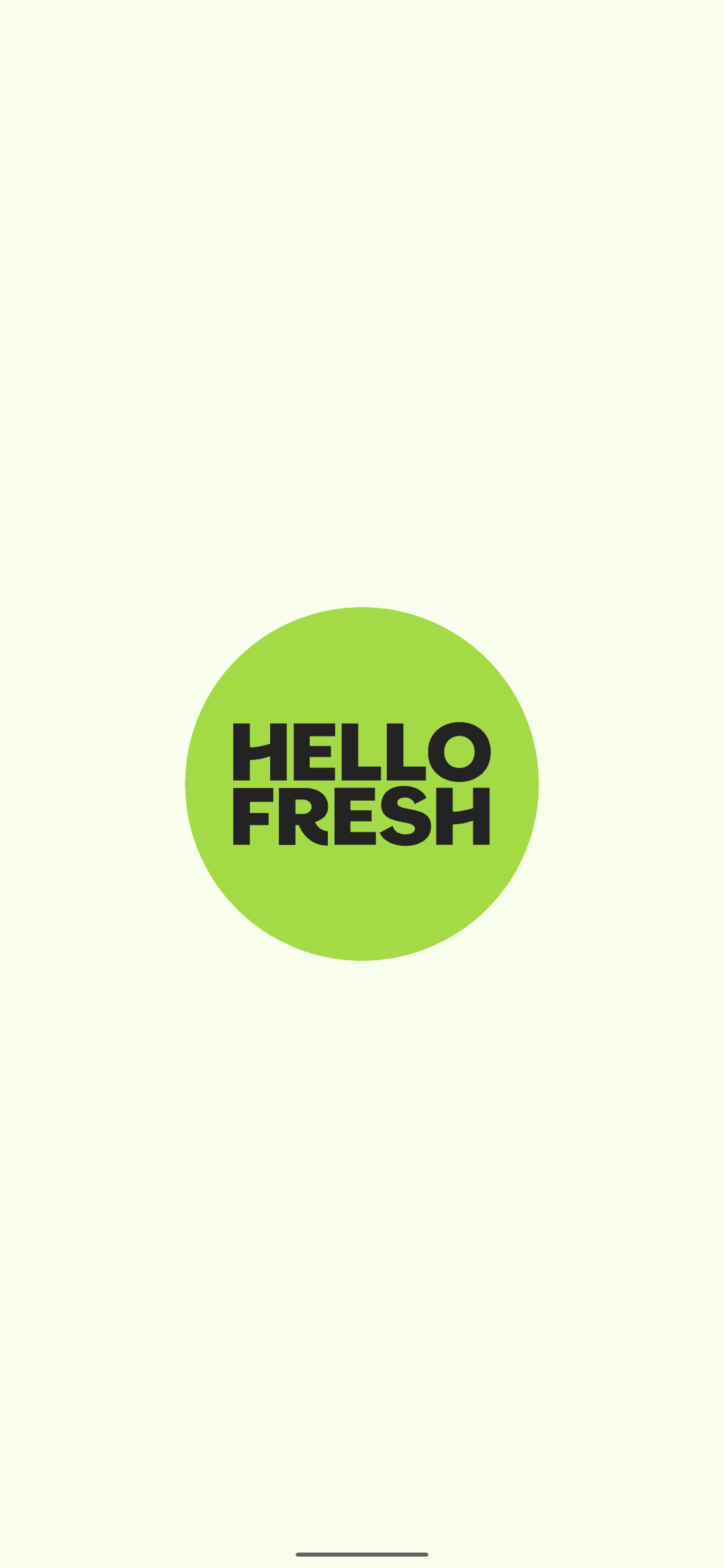 HelloFresh Android Food & Drink interface screenshot 1