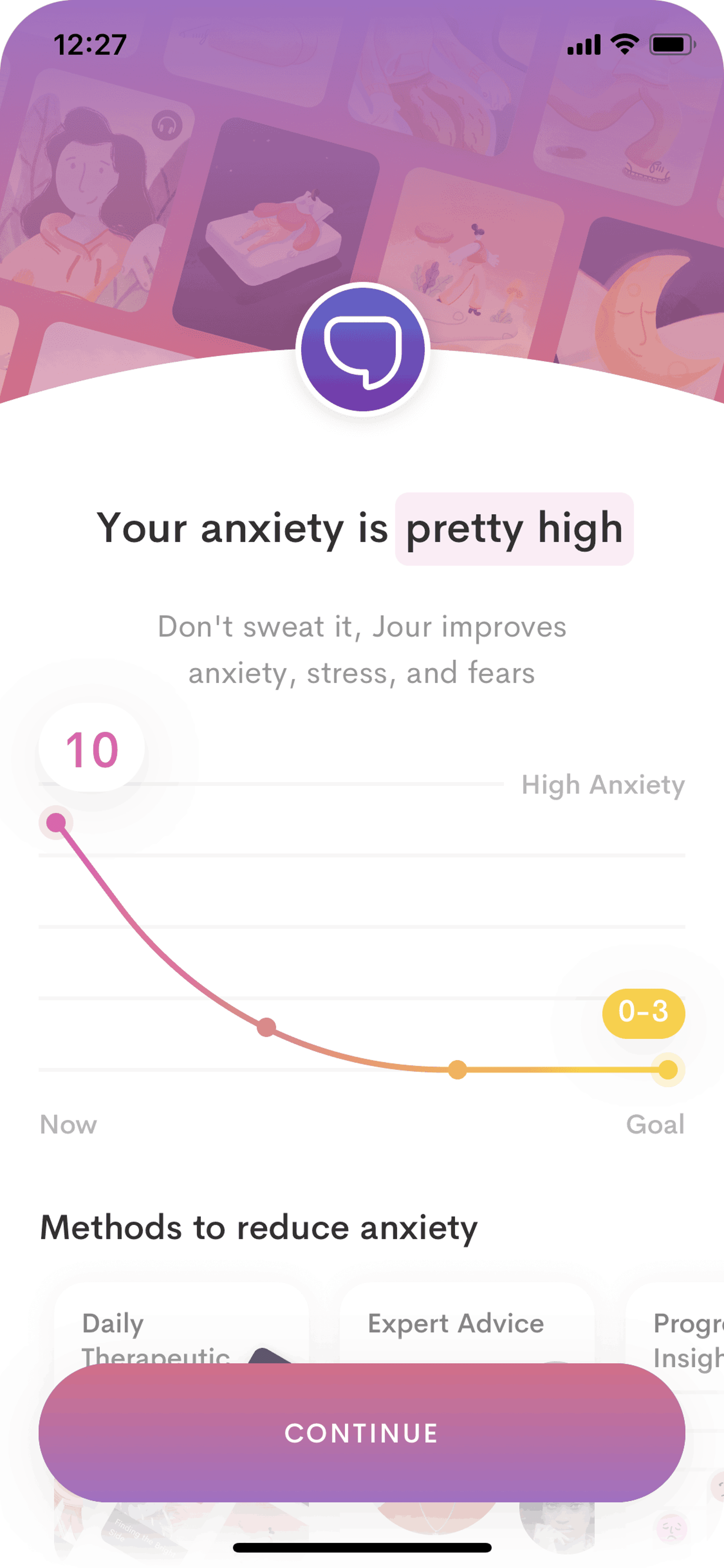 Alan Mind iOS Health & Fitness interface screenshot 14