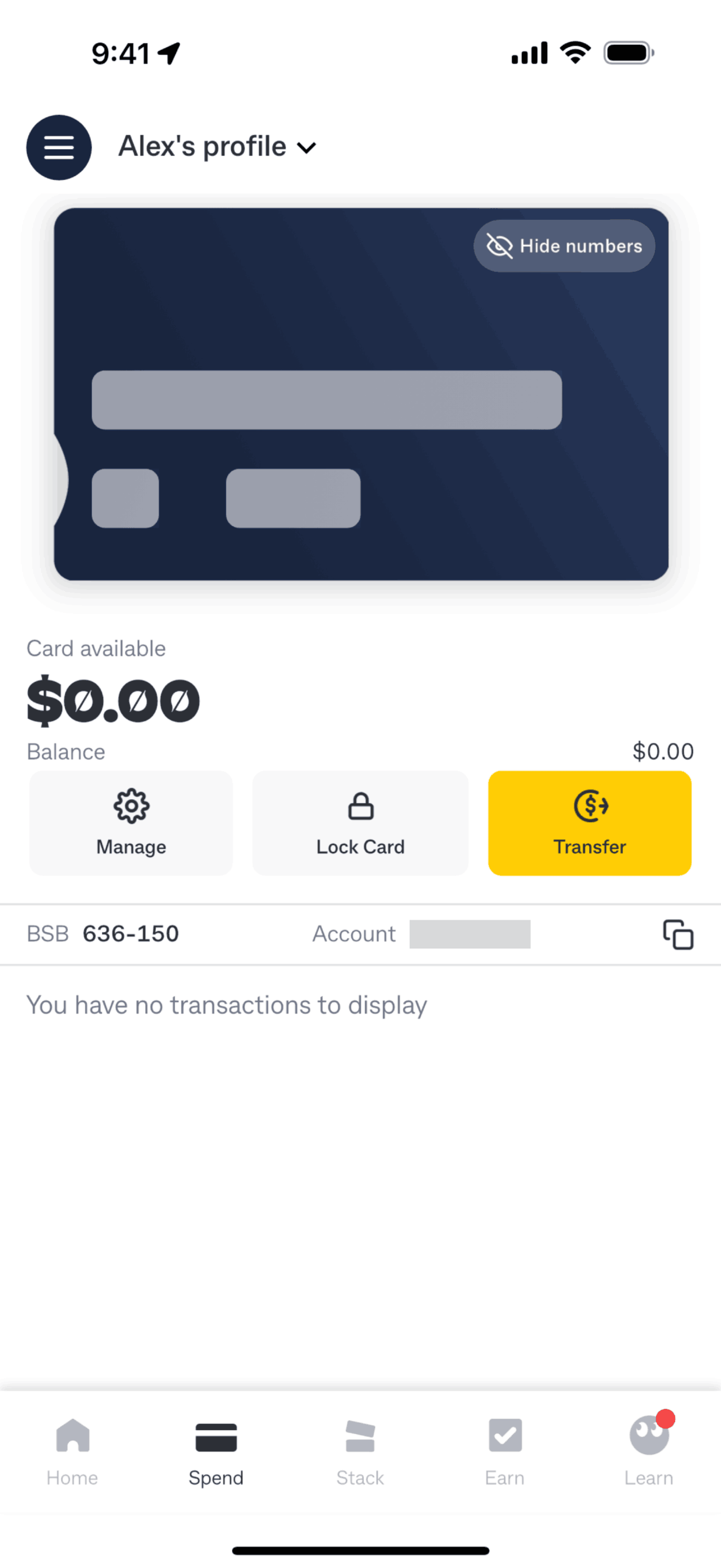 Kit iOS Finance interface screenshot 4