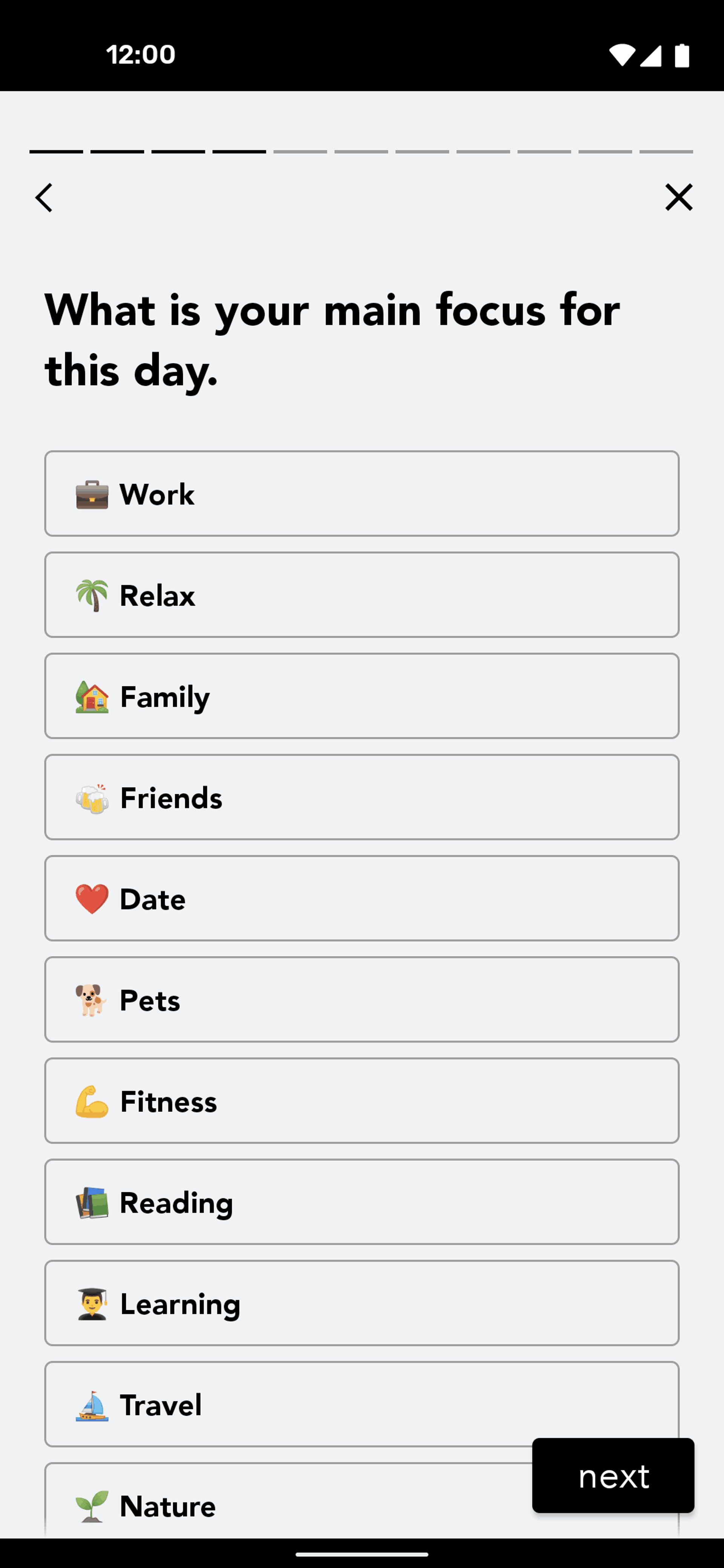 stoic. Android Health & Fitness interface screenshot 14