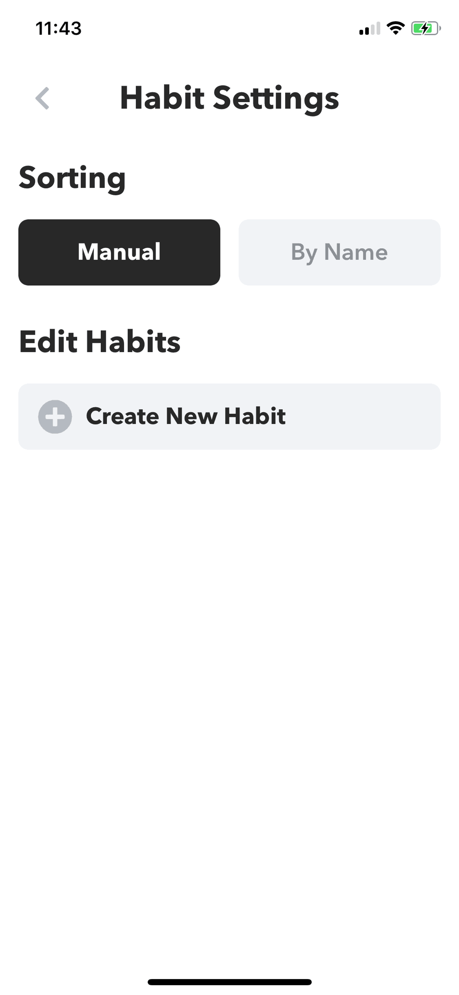 HabitMinder iOS Health & Fitness interface screenshot 20