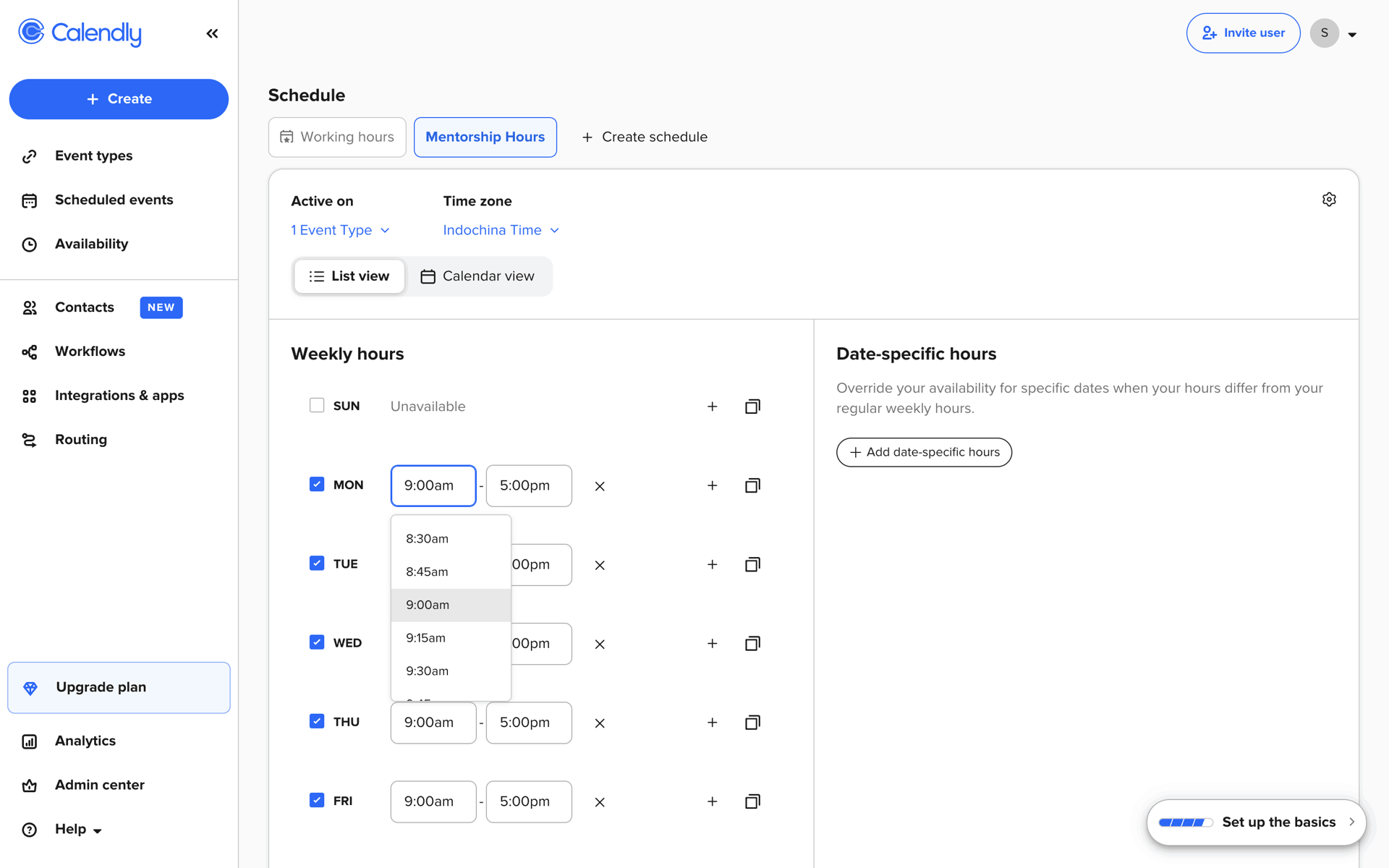 Calendly Web Business interface screenshot 19