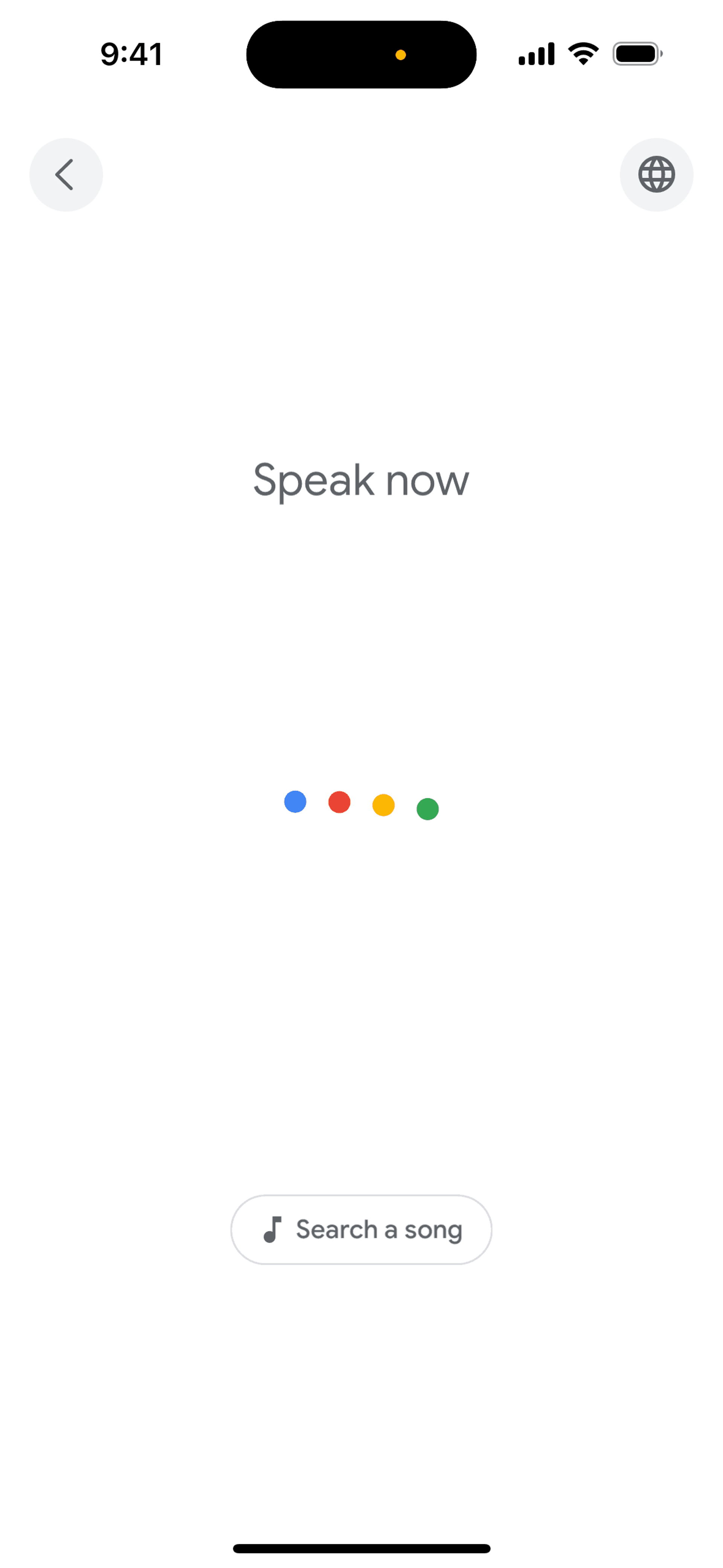 Google iOS AI interface screenshot 2