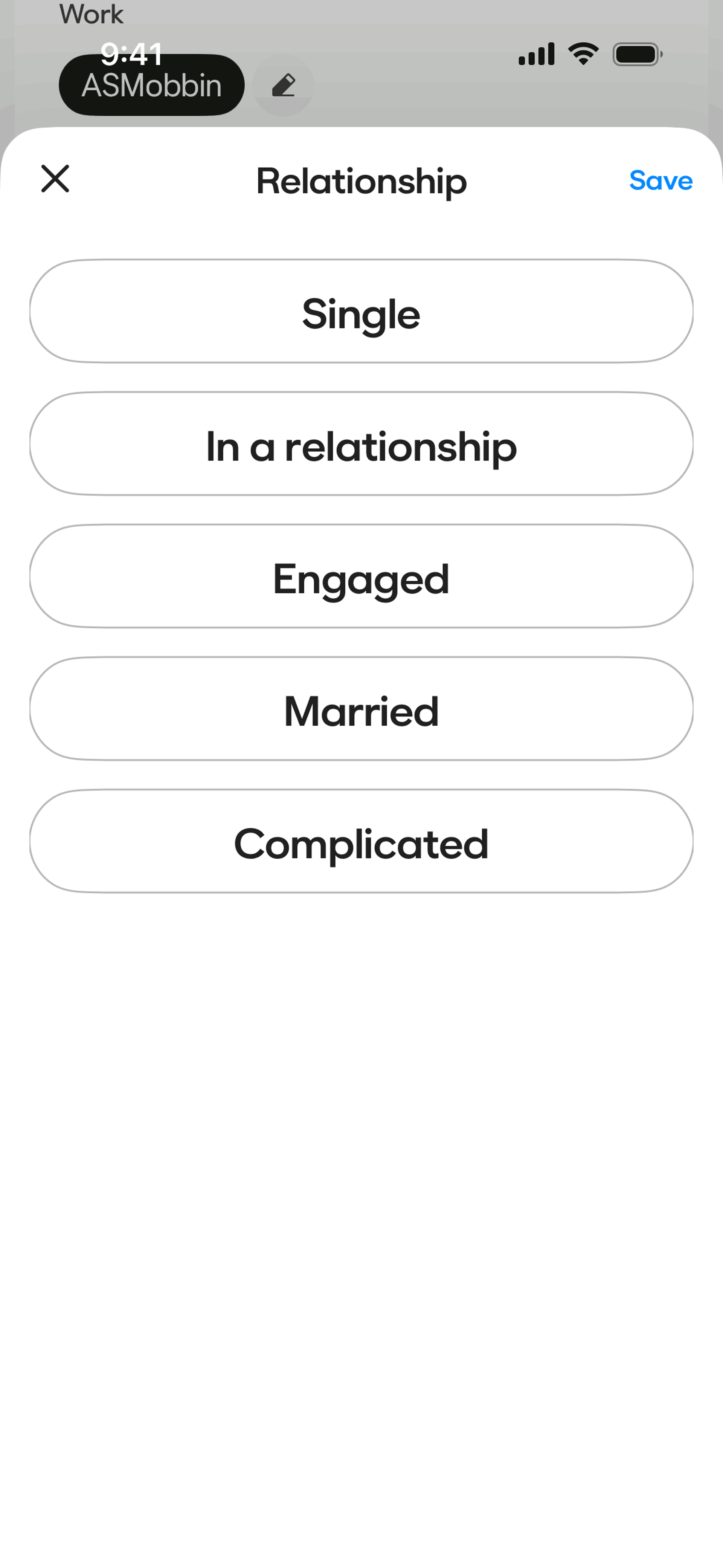 BFF iOS Social Networking interface screenshot 7