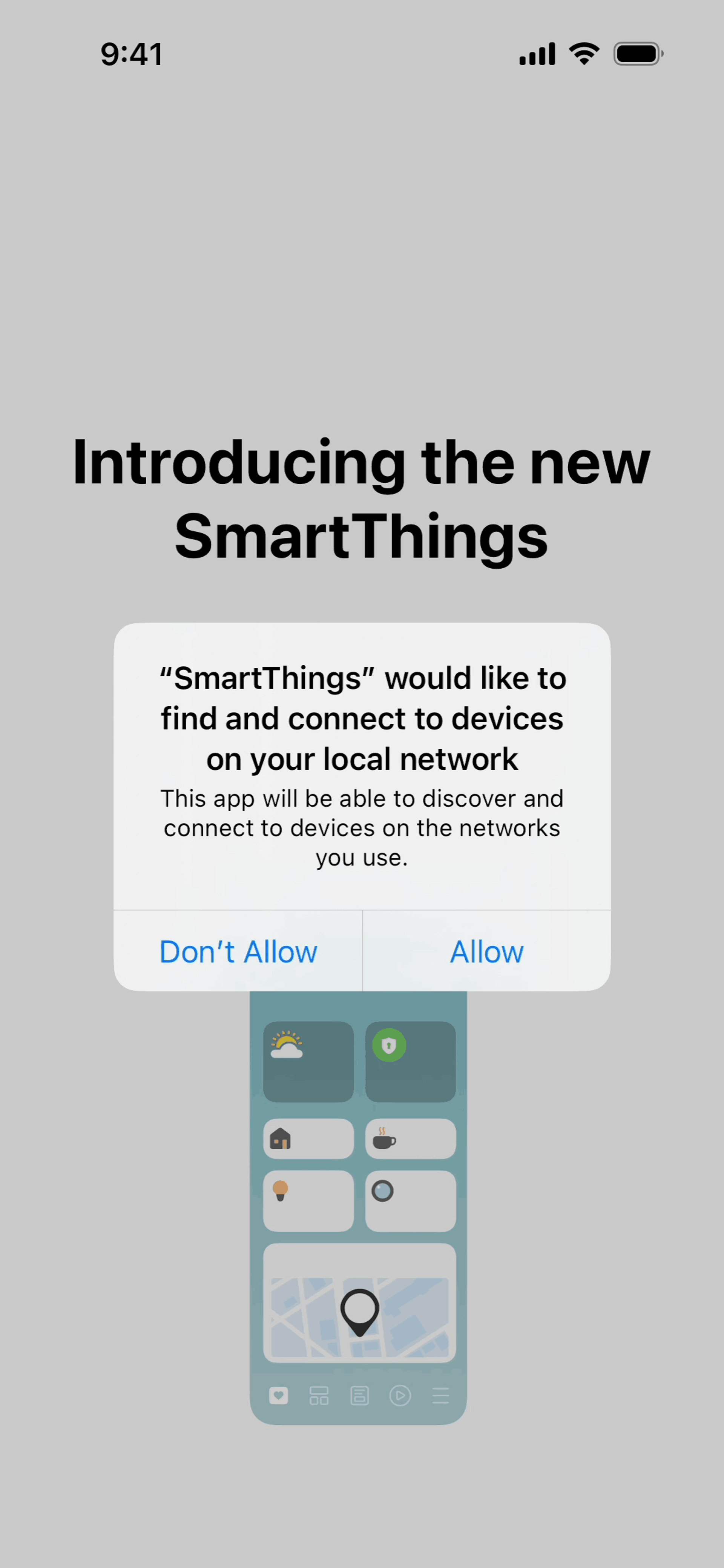SmartThings iOS Productivity interface screenshot 6
