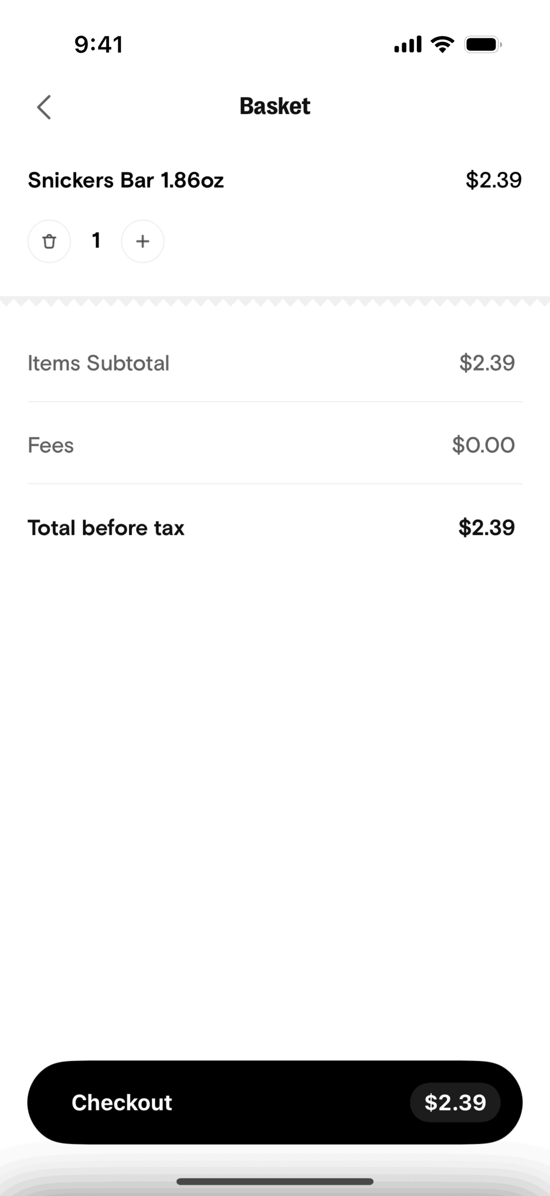 7-Eleven iOS Food & Drink interface screenshot 24