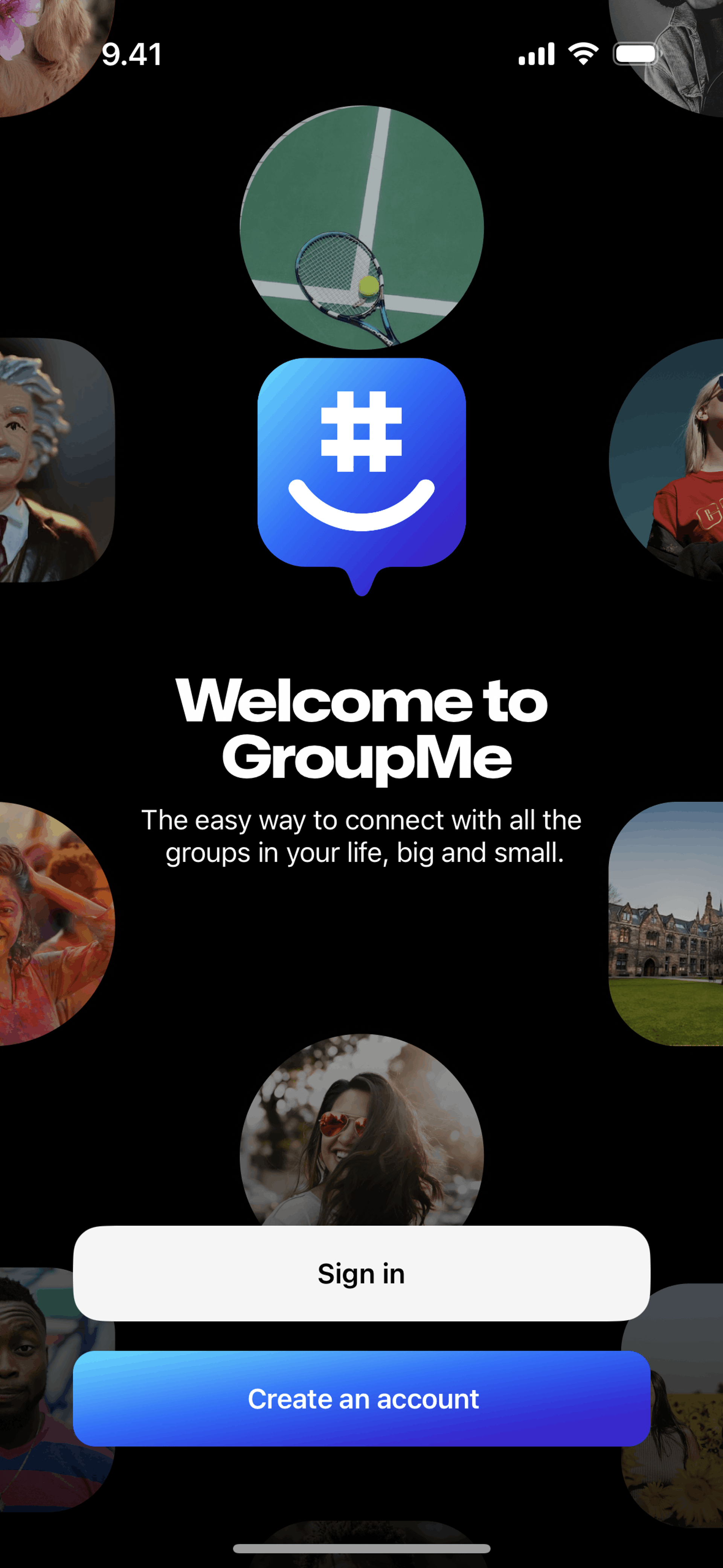 GroupMe iOS Social Networking interface screenshot 4