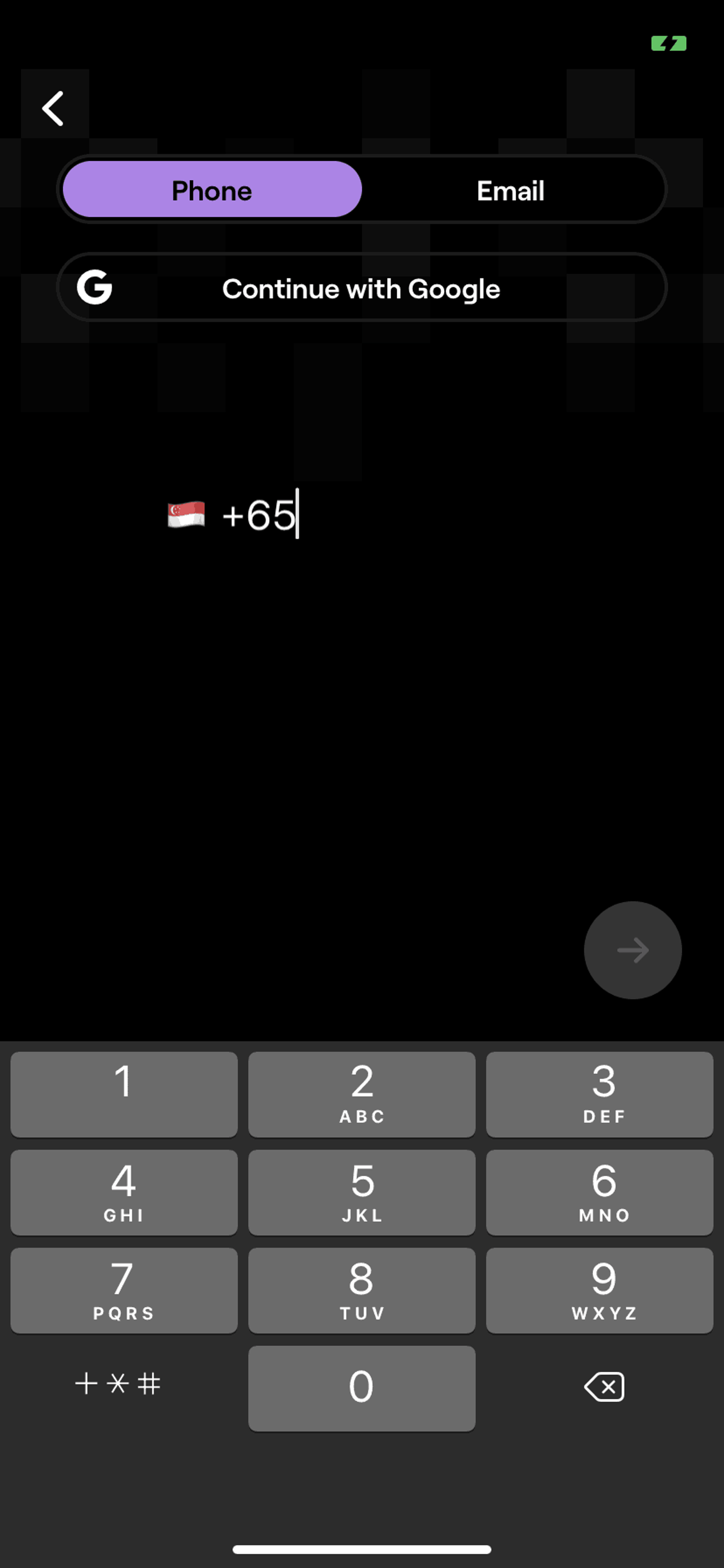Powder iOS Social Networking interface screenshot 3