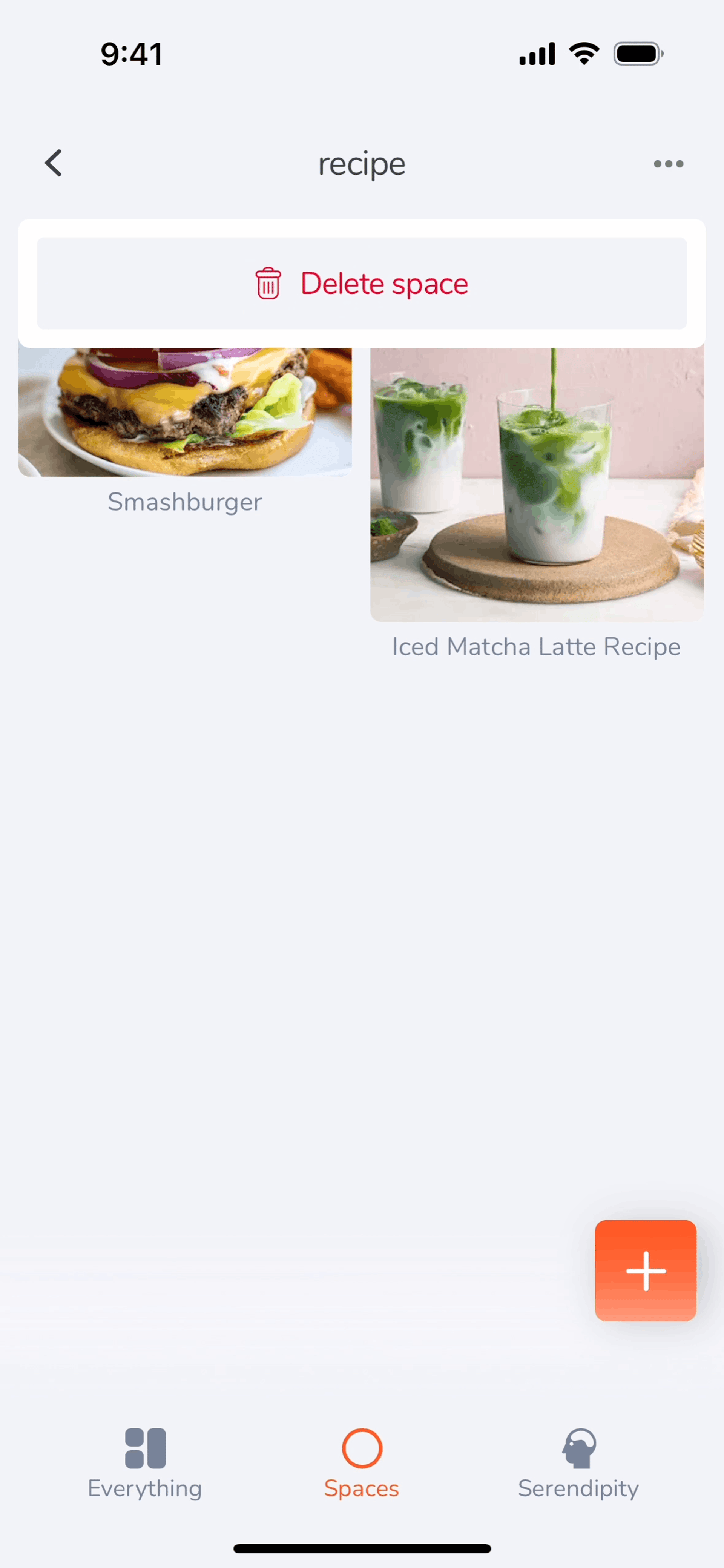 mymind iOS Productivity interface screenshot 16