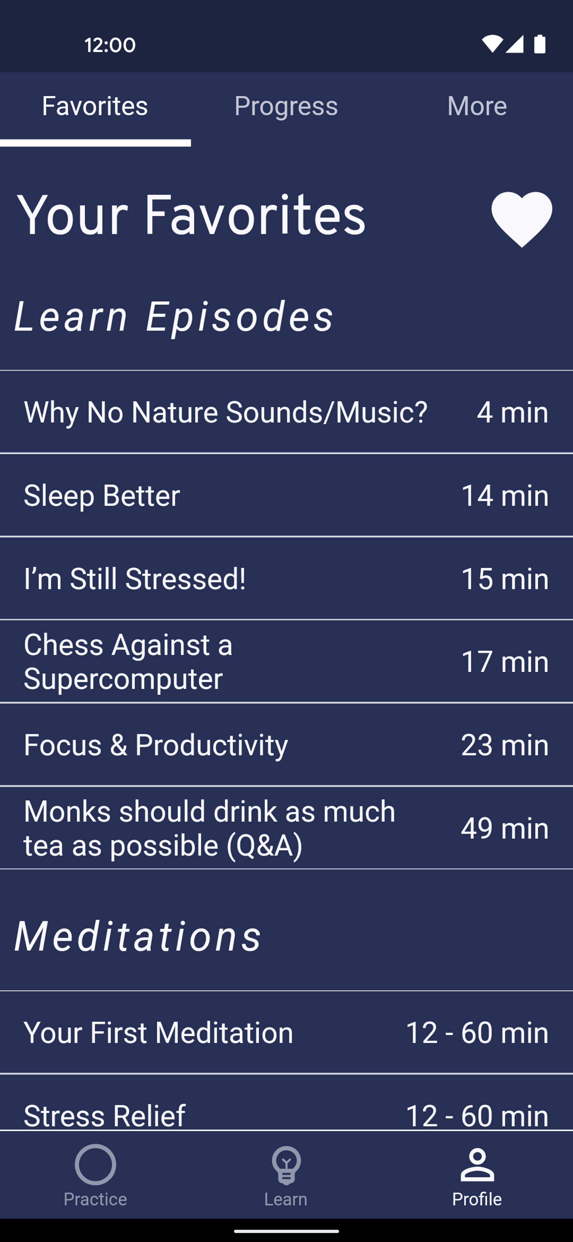 Brightmind Android Health & Fitness interface screenshot 14