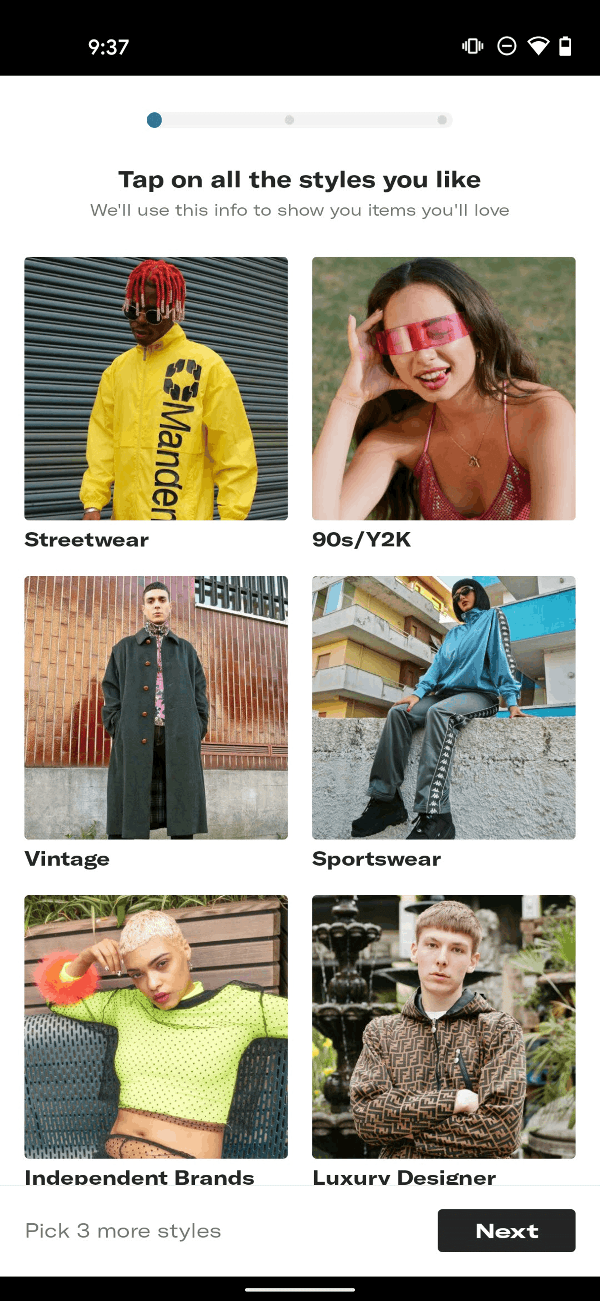 Depop Android Shopping interface screenshot 19