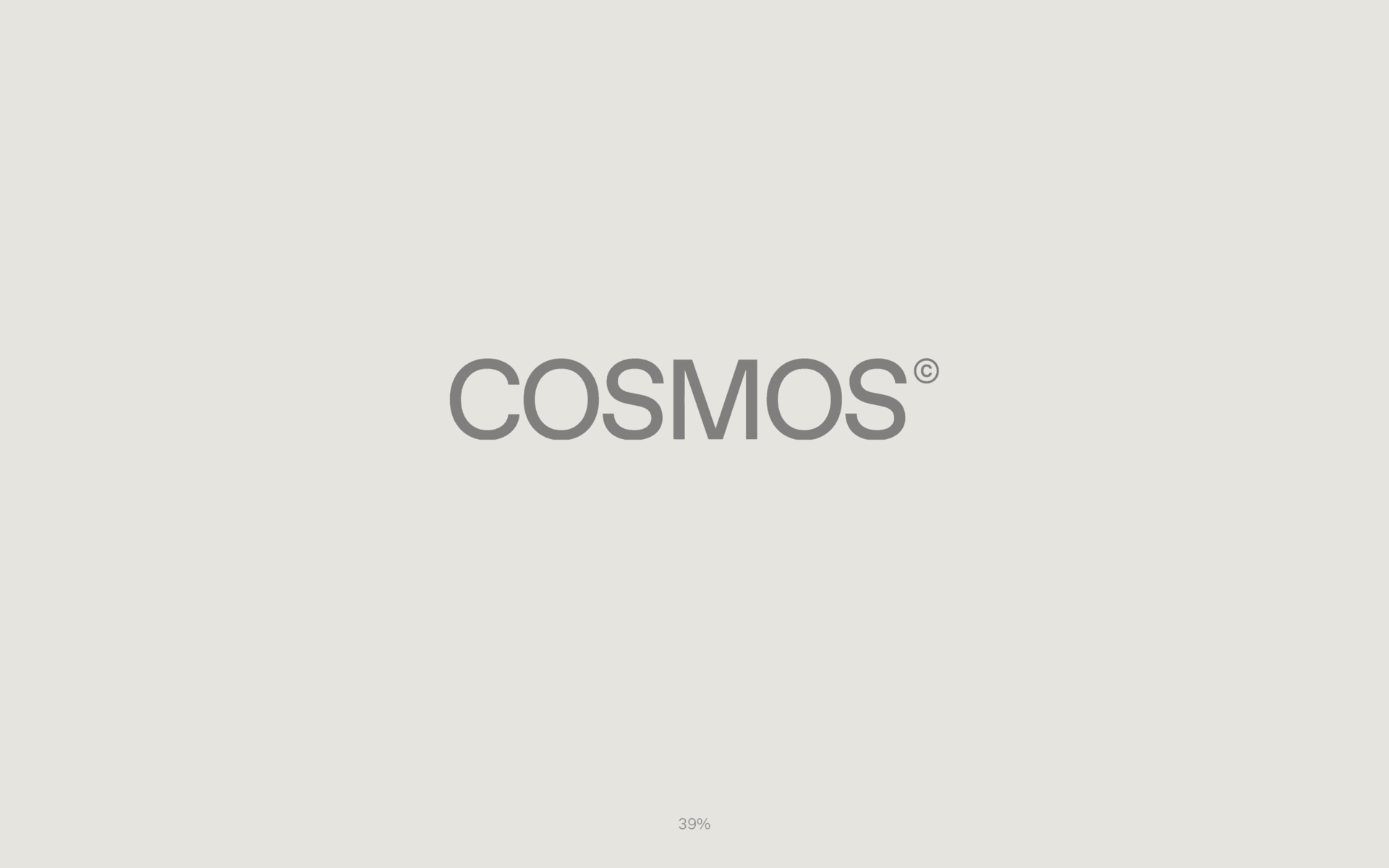 Cosmos Web Photo & Video interface screenshot 2