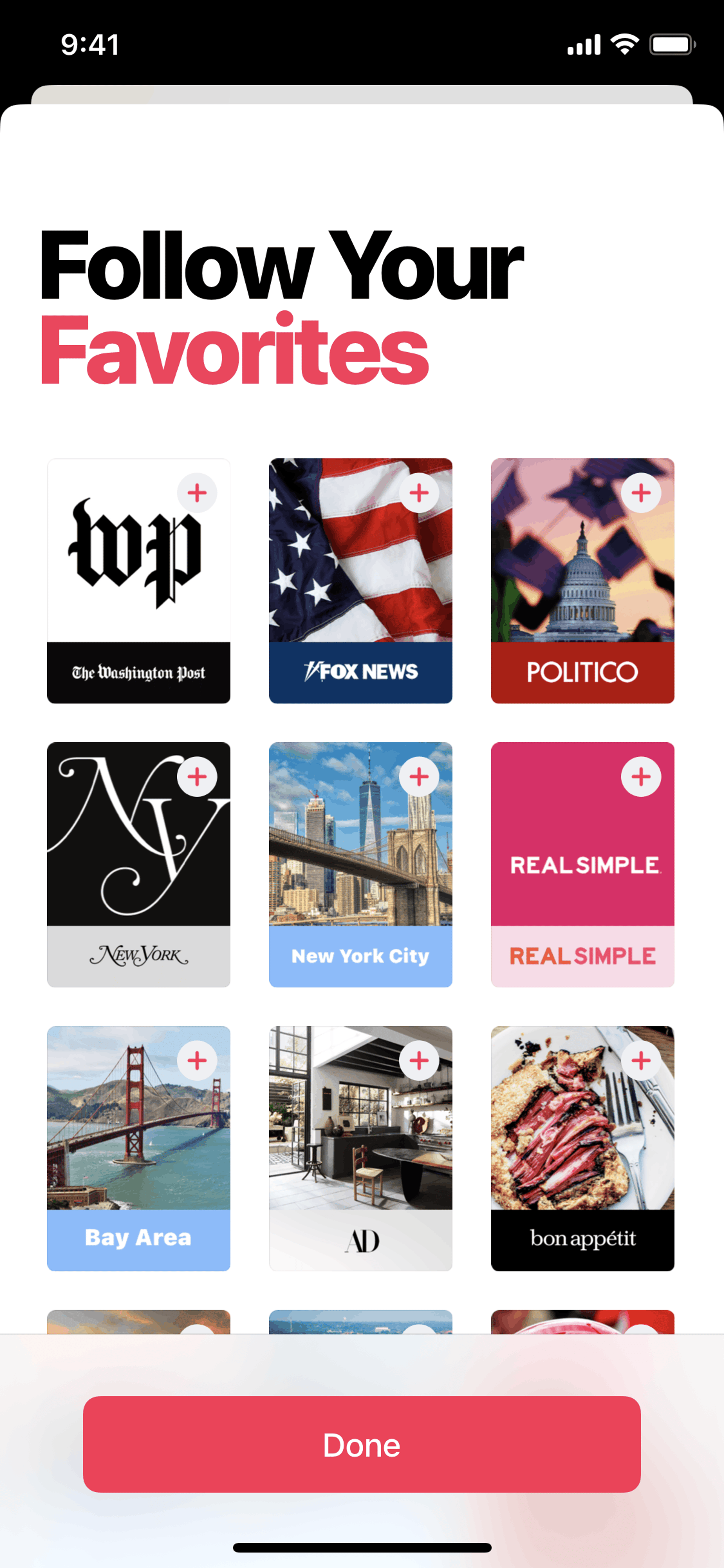 Apple News iOS News interface screenshot 19