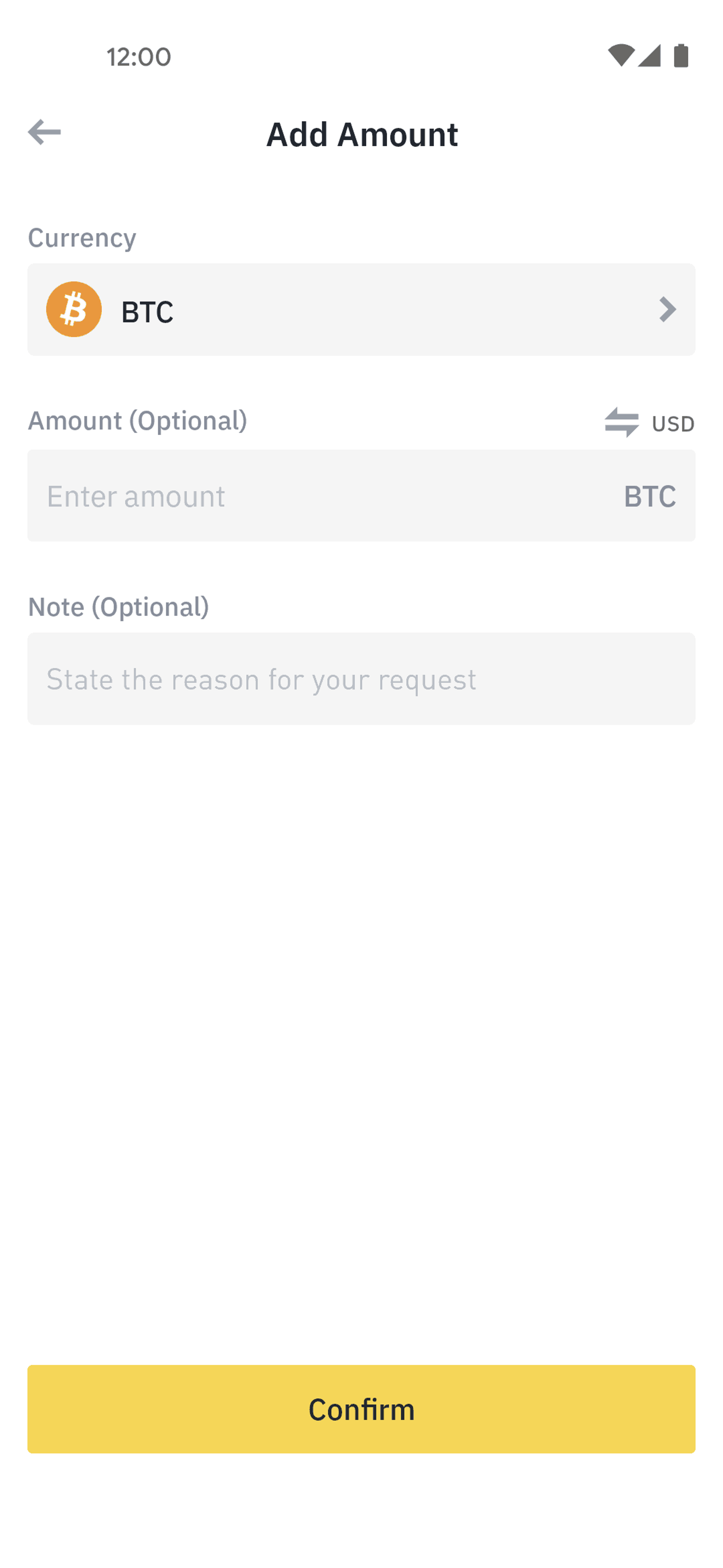 Binance Android Finance interface screenshot 23