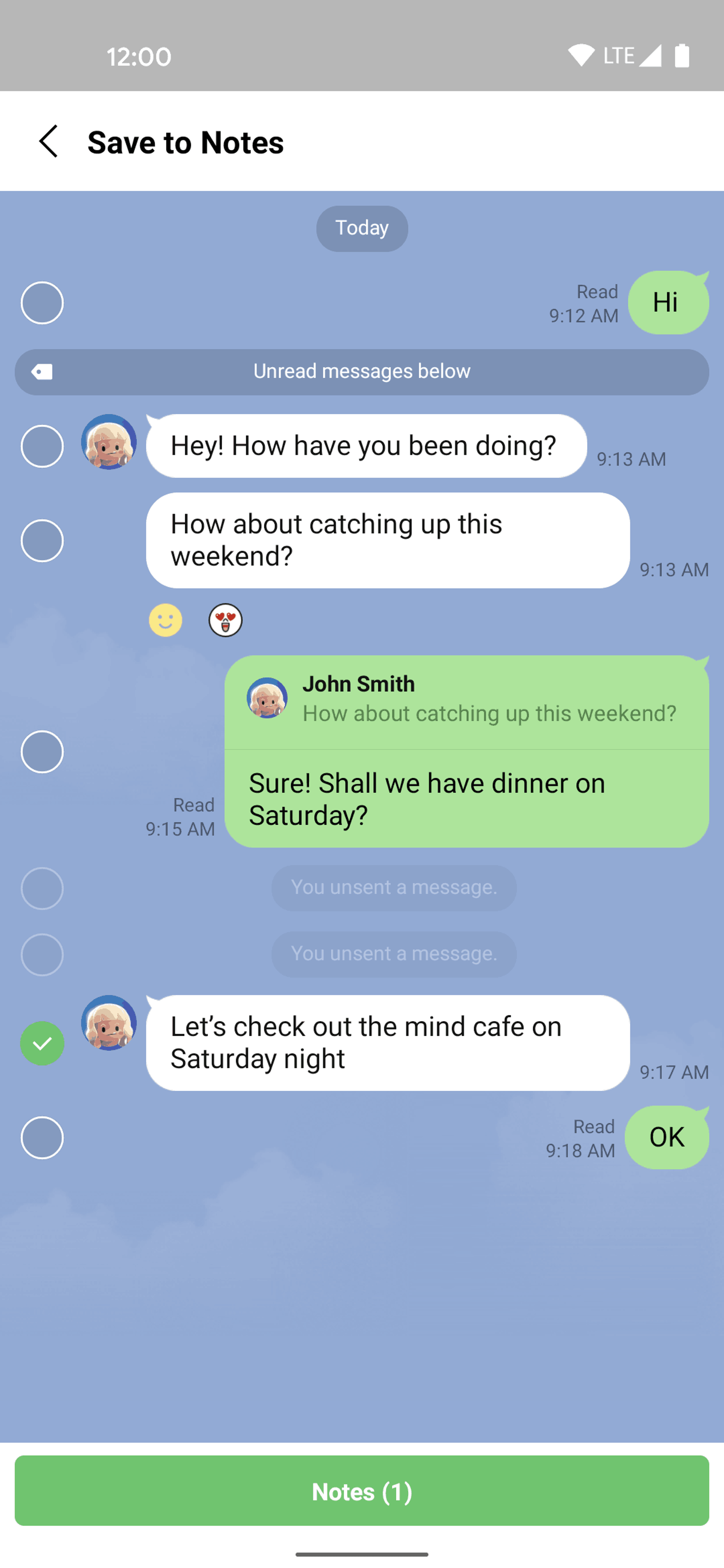 LINE Android Social Networking interface screenshot 8