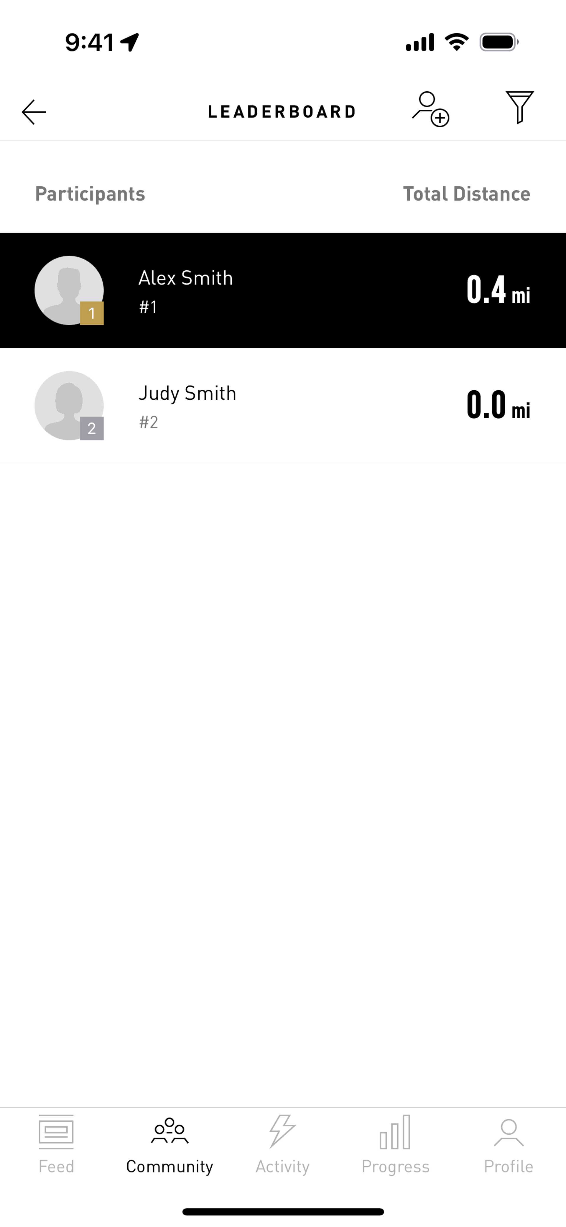 adidas Running iOS Health & Fitness interface screenshot 21