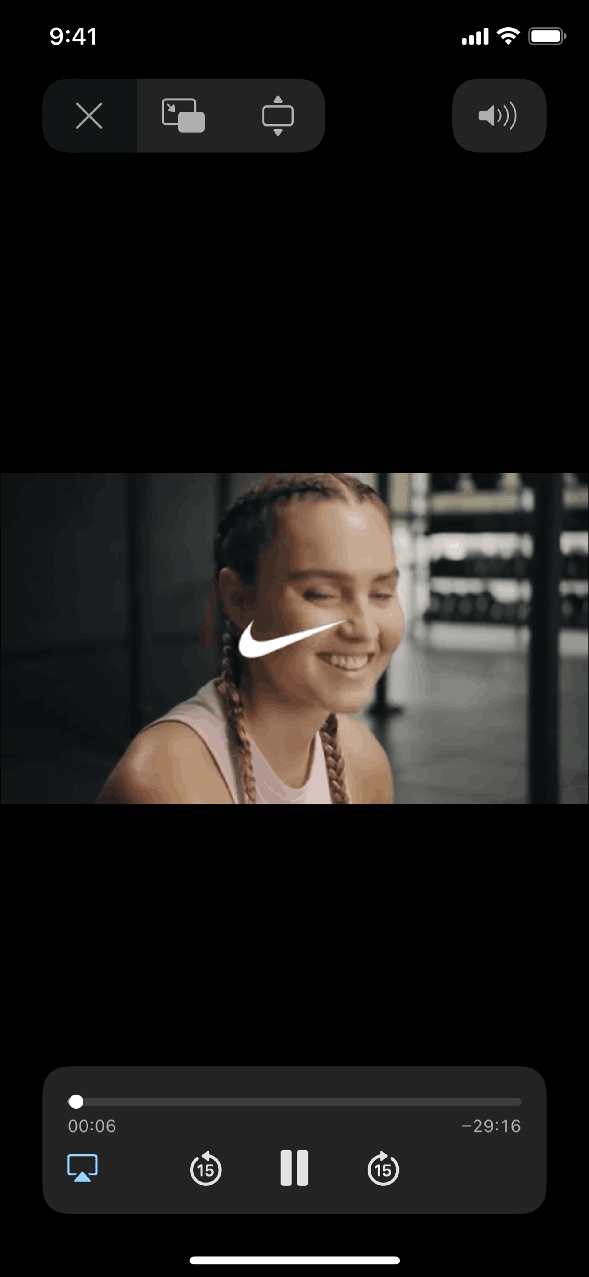 Nike Training Club iOS Health & Fitness interface screenshot 24