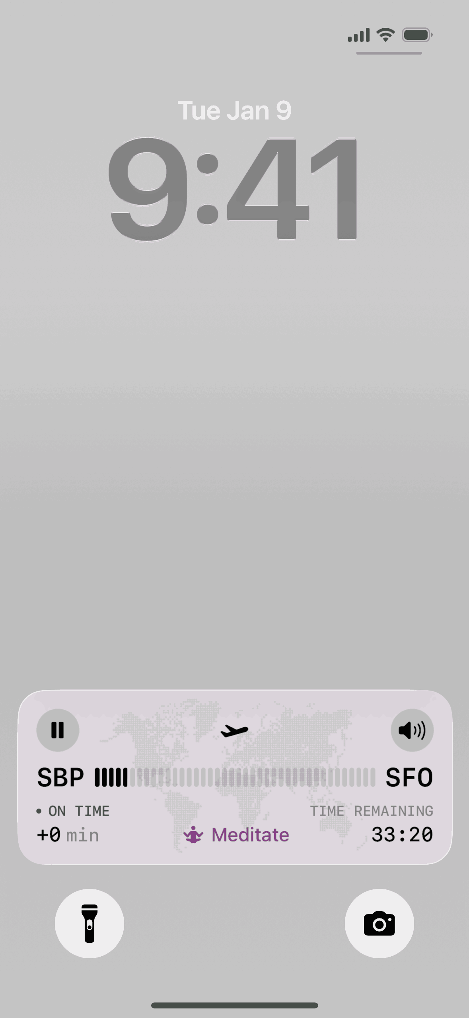FocusFlight iOS Productivity interface screenshot 2